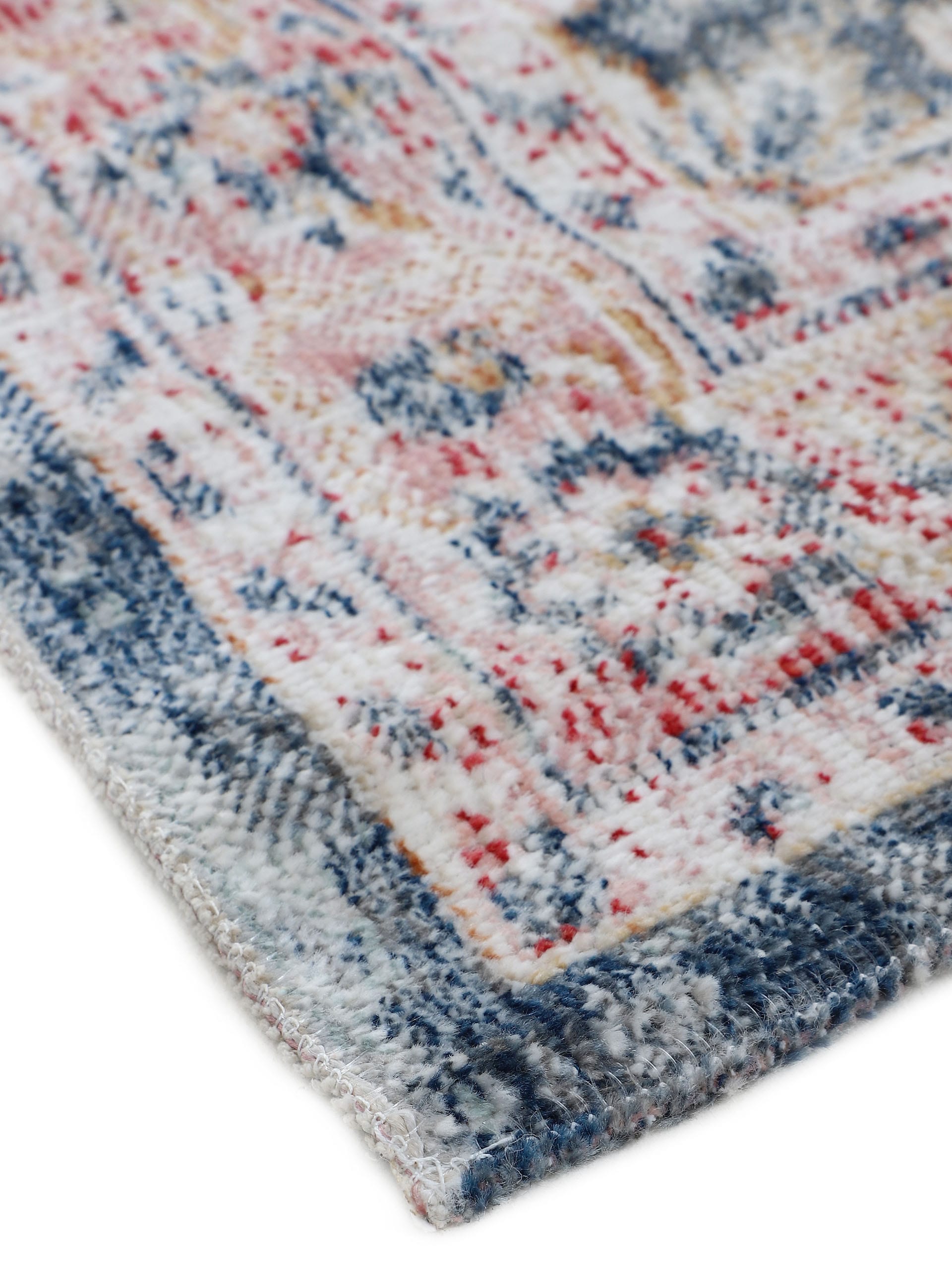 carpetfine Teppich »Omen_4« rechteckig 3 mm Höhe Orient Vintage Look, Wohnzimmer