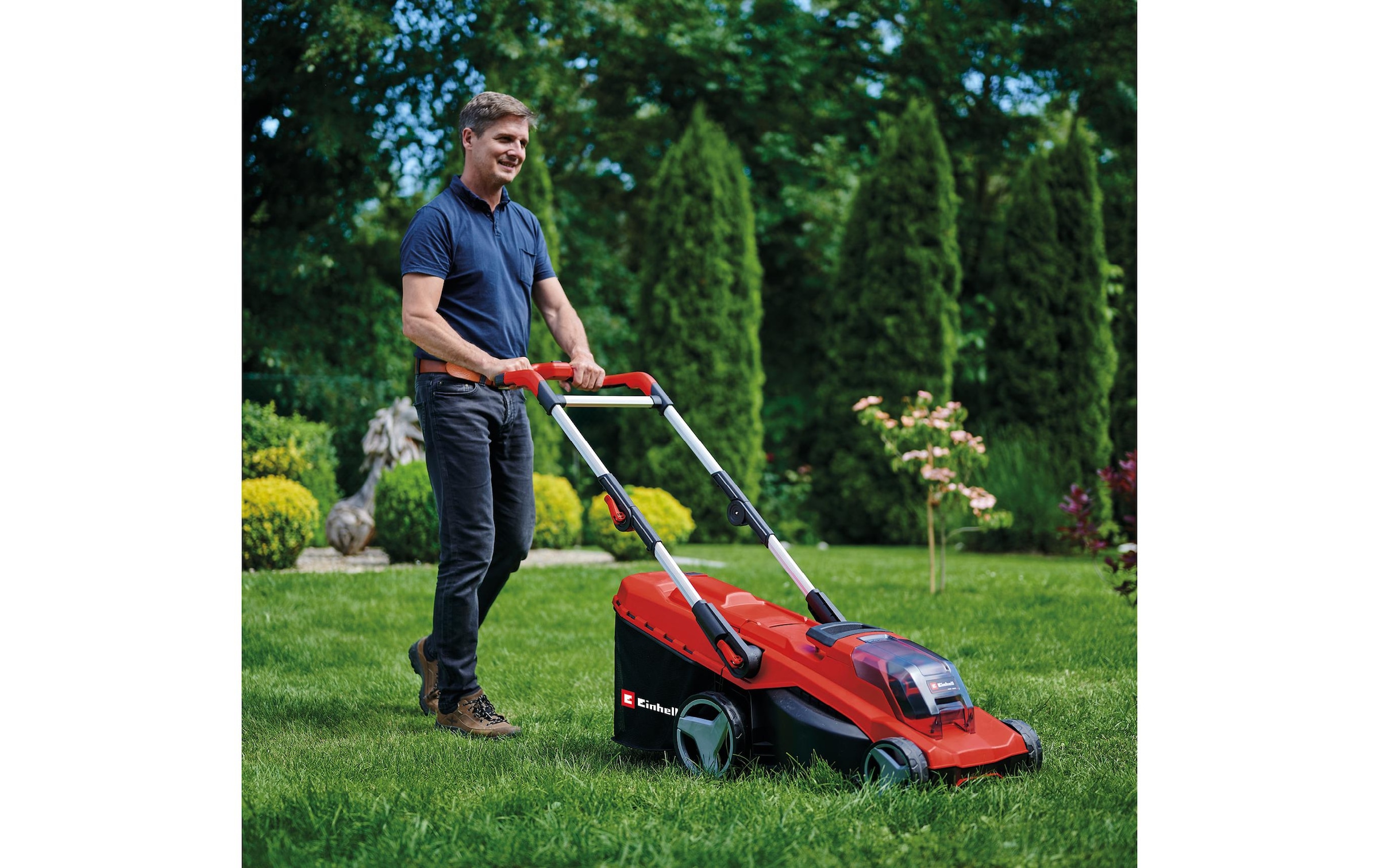 Einhell Akkurasenmäher »Akku-Rasenmäher GE-CM 36/41 Li, Solo«