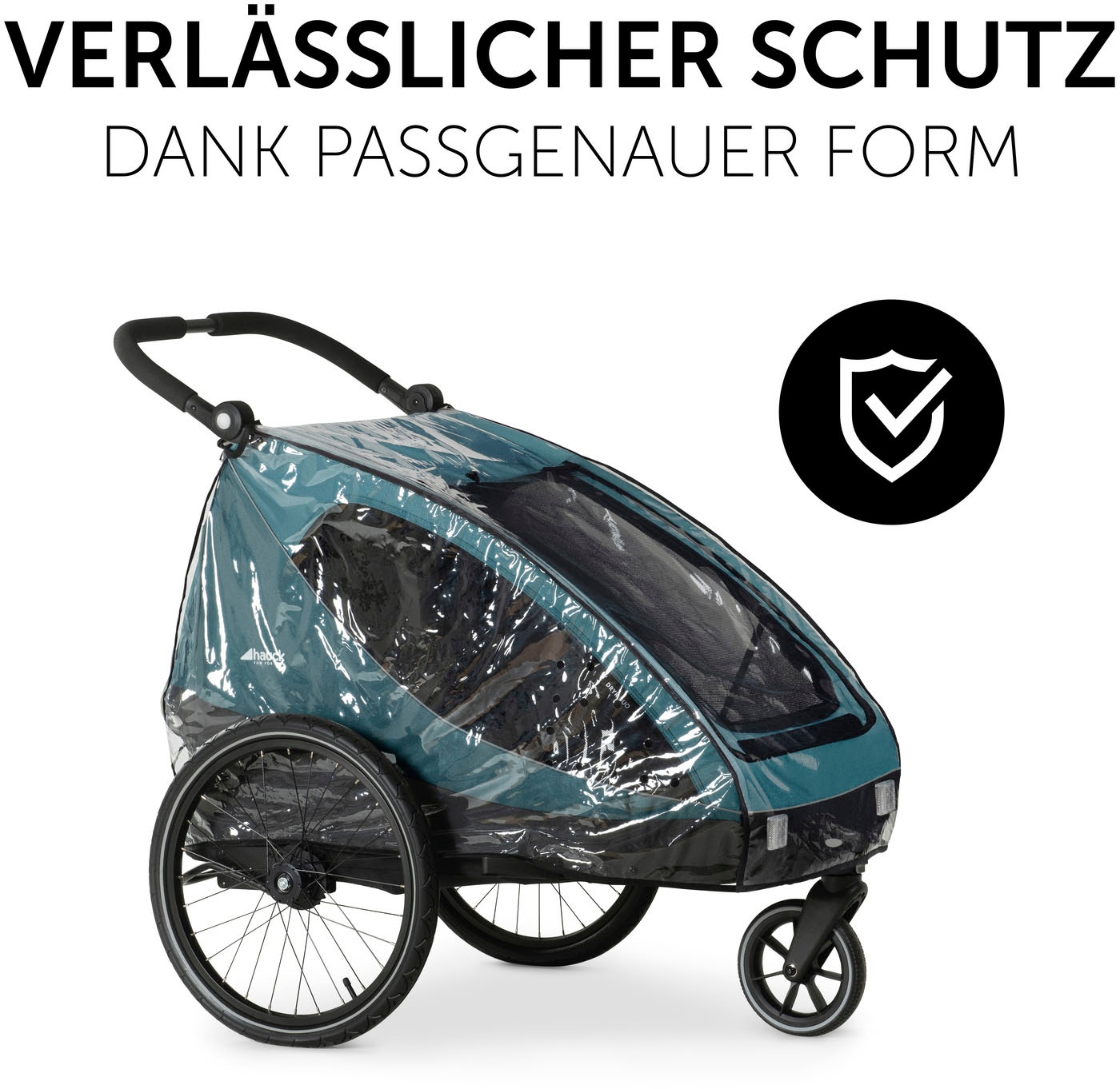 Hauck Couverture de pluie »Dryk Duo Raincover«