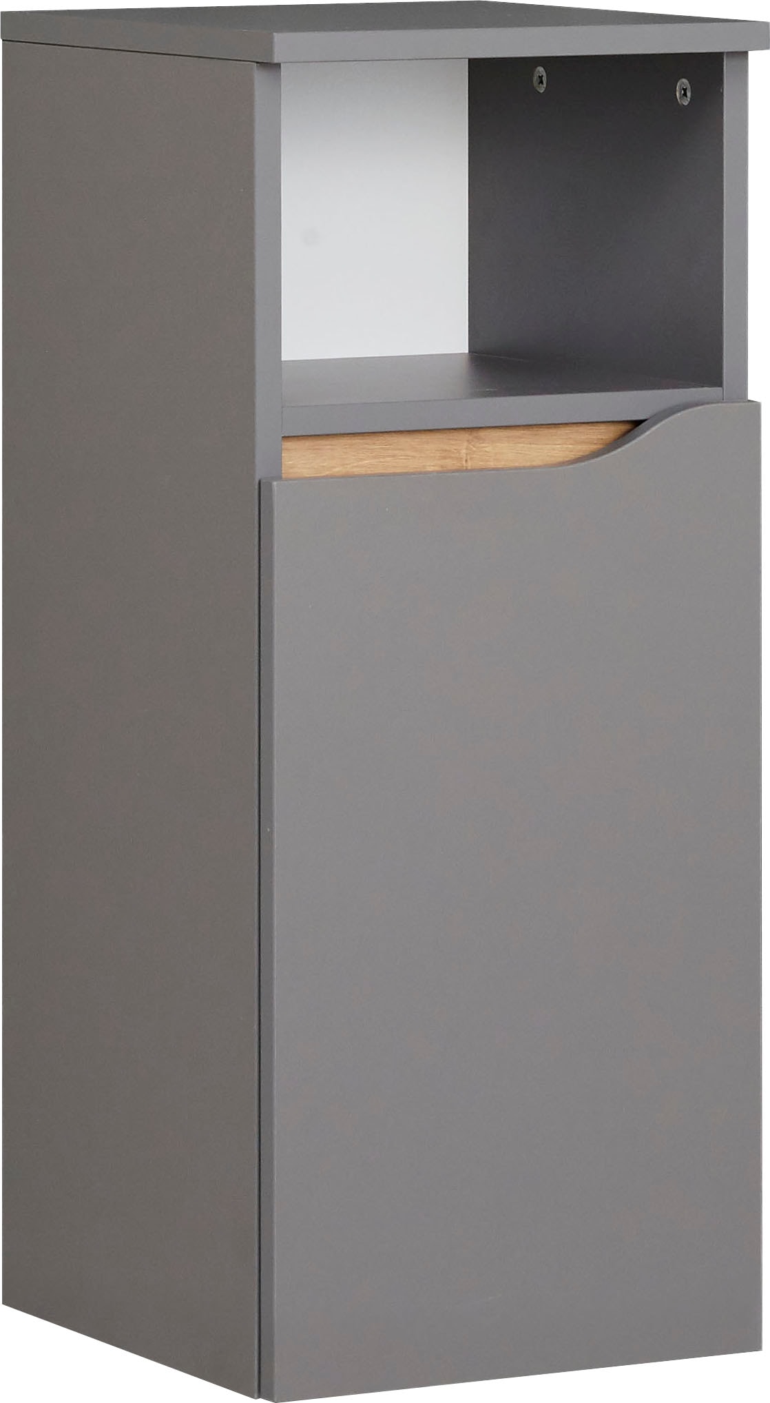 Image of Saphir Unterschrank "Quickset Badschrank mit 1 Tür, 1 Einlegeboden, 30 cm breit" Badezimmer-Unterschrank inkl. Türdämpfer, grifflos