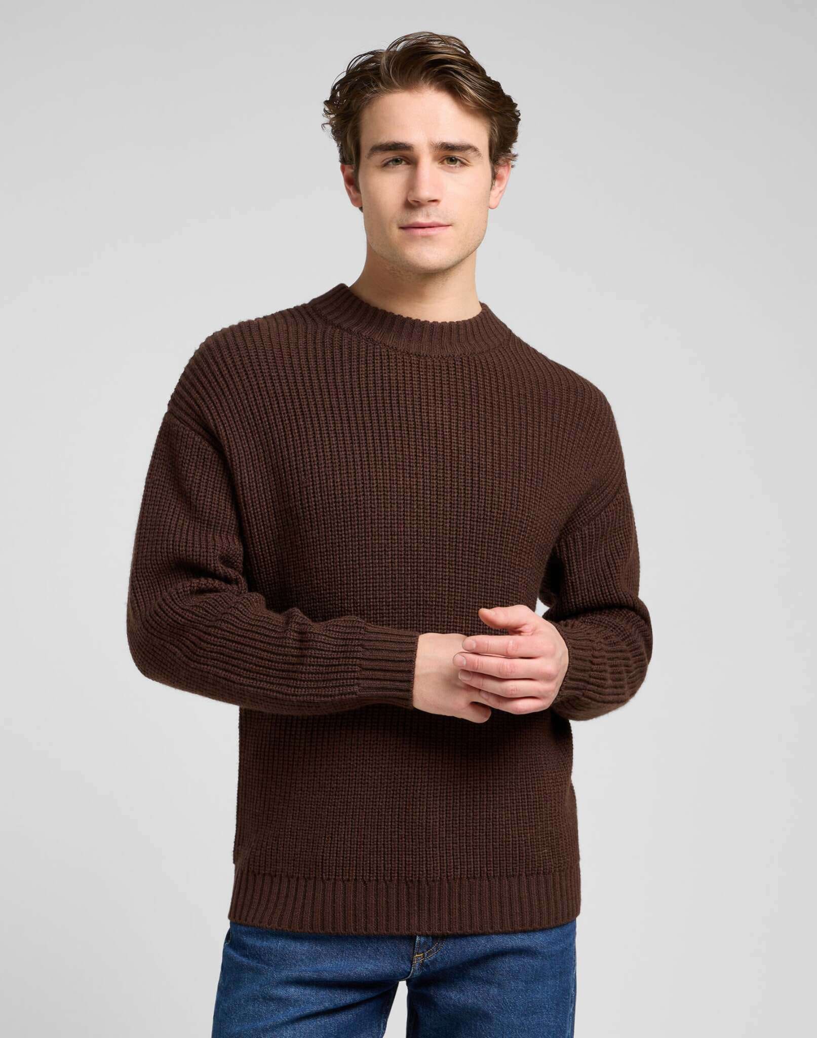Lee® Strickpullover »Lee Pullover Chunky Crew Neck«