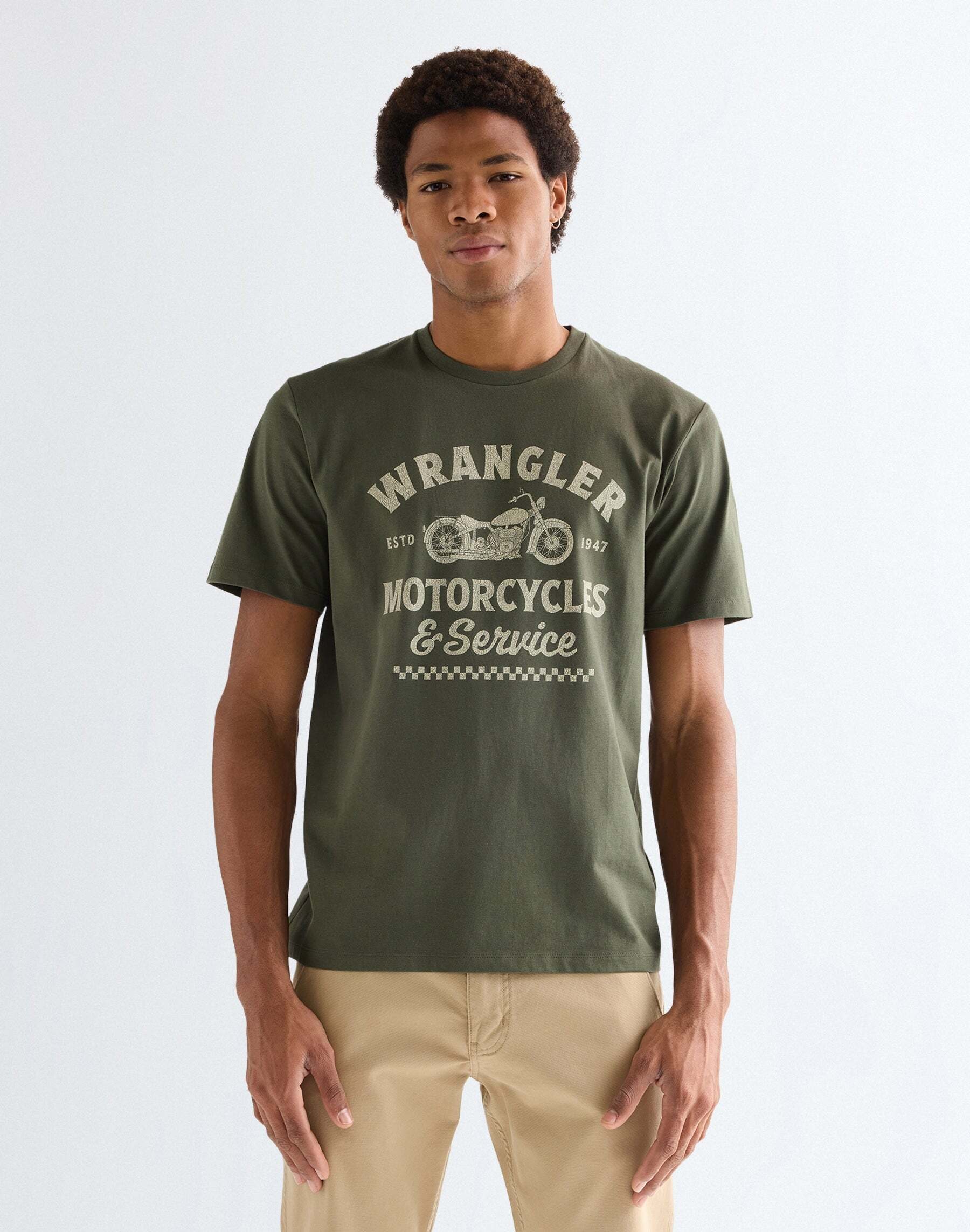 Wrangler T-shirt »WRANGLER T-Shirt Americana«