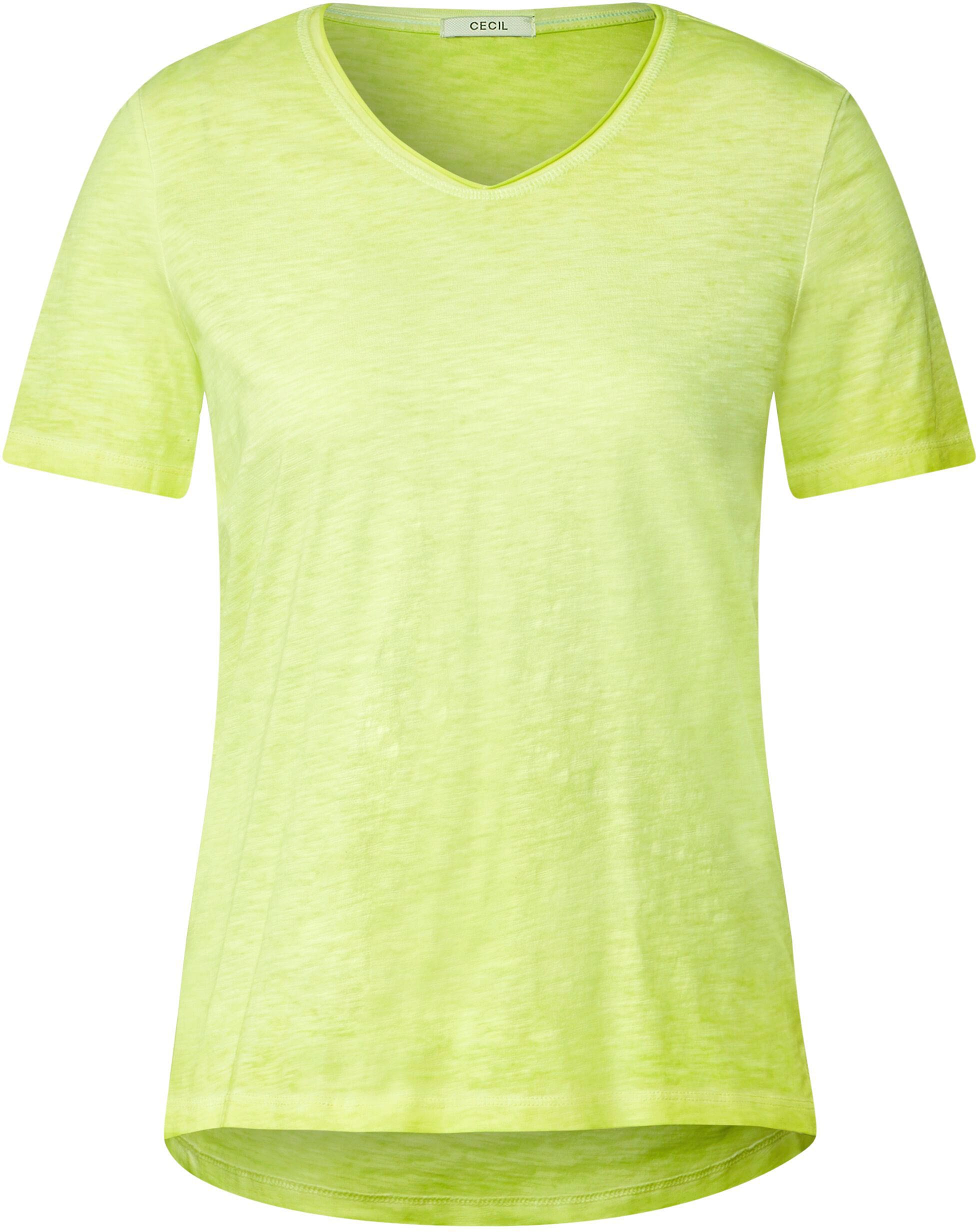 Cecil T-Shirt, in trendiger Flammgarn-Optik Acheter simplement