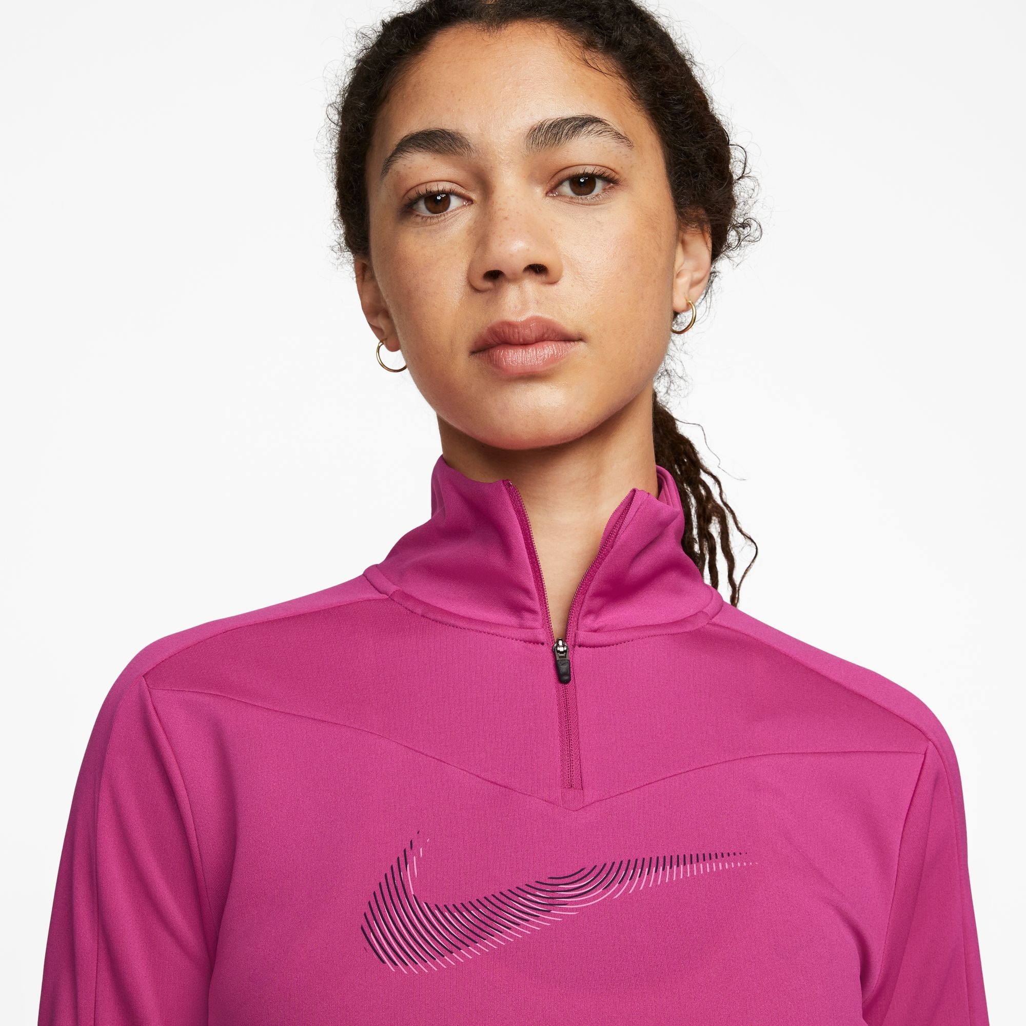 Nike Laufshirt »DRI-FIT SWOOSH WOMEN'S 1/-ZIP RUNNING TOP«