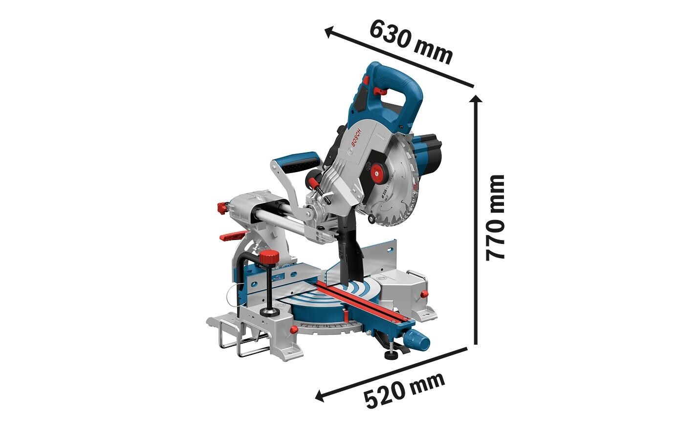 Bosch Professional Kappsäge »Akku-Kappsäge GC«