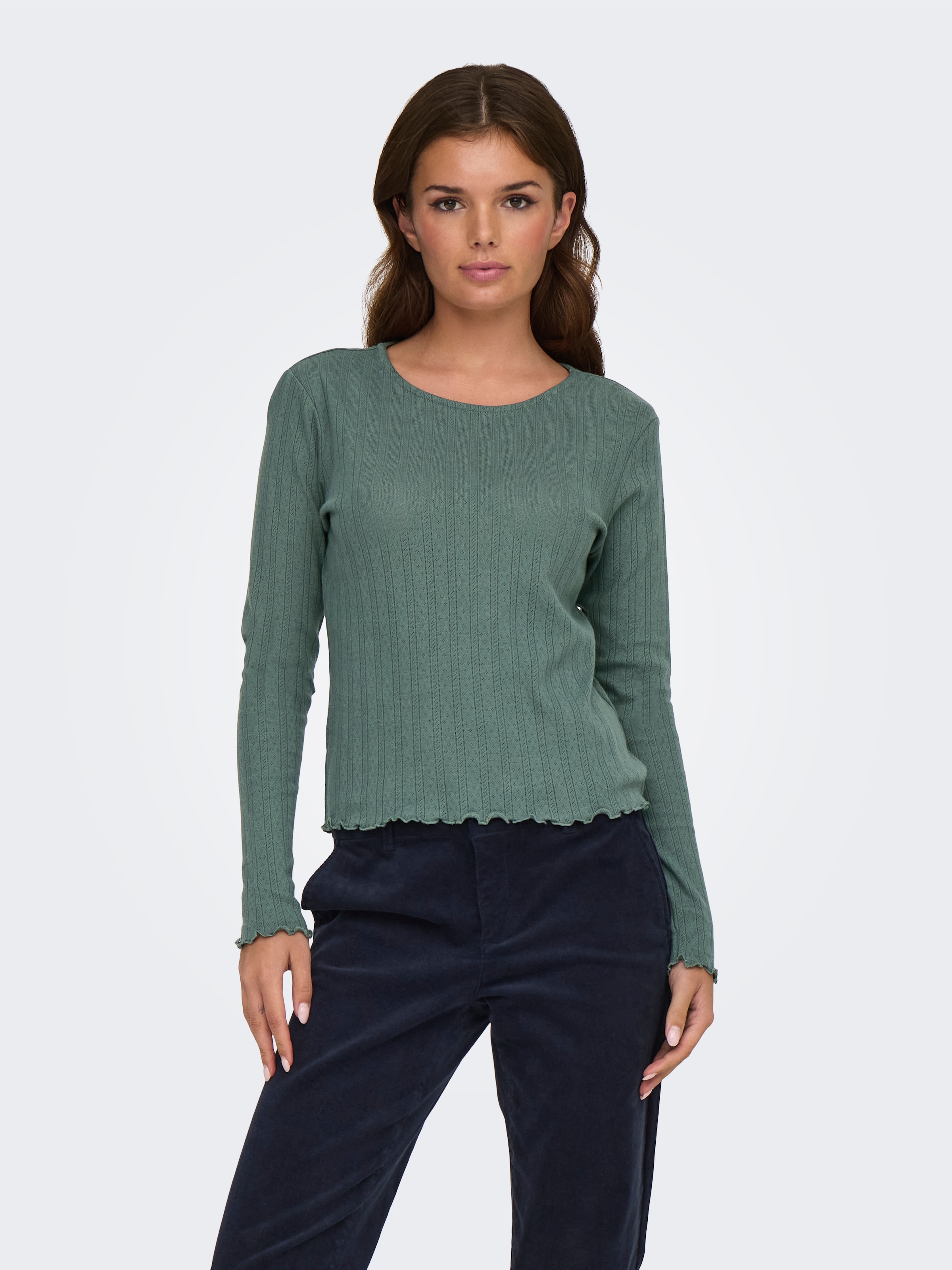 ONLY Langarmshirt »ONLCARLOTTA L/S TOP NOOS JRS«