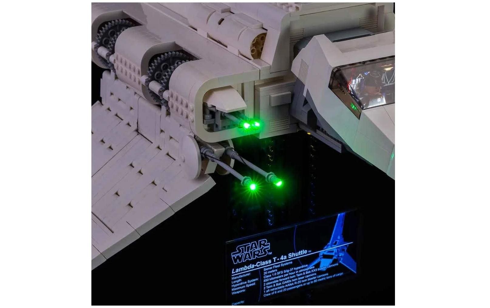 Konstruktionsspielsteine »LED-Licht-Set für LEGO® Star Wars: Imperial Shuttle 10212«, (95 St.)