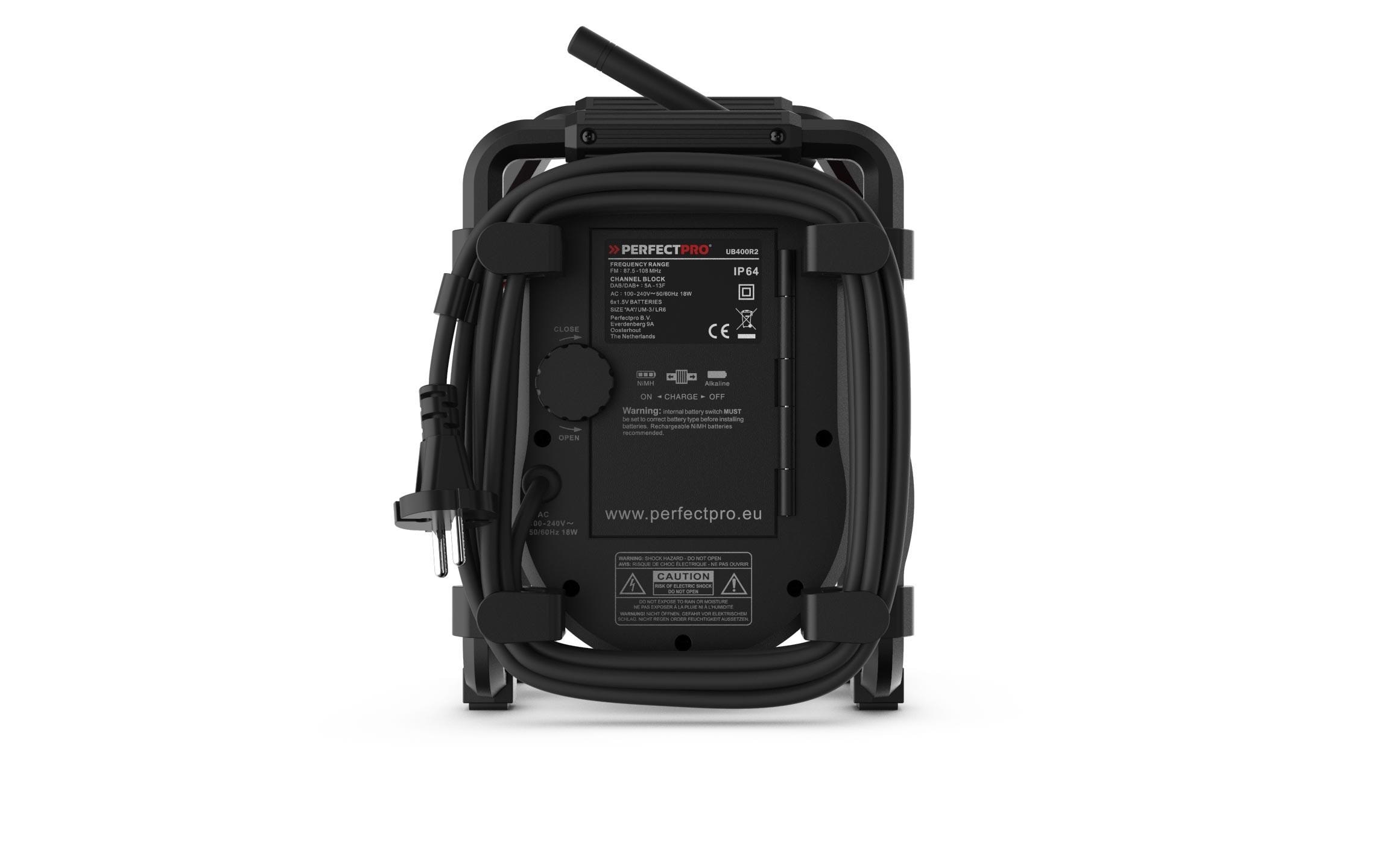 PerfectPro Radio numérique (DAB+) »UBOX 400R« ( )