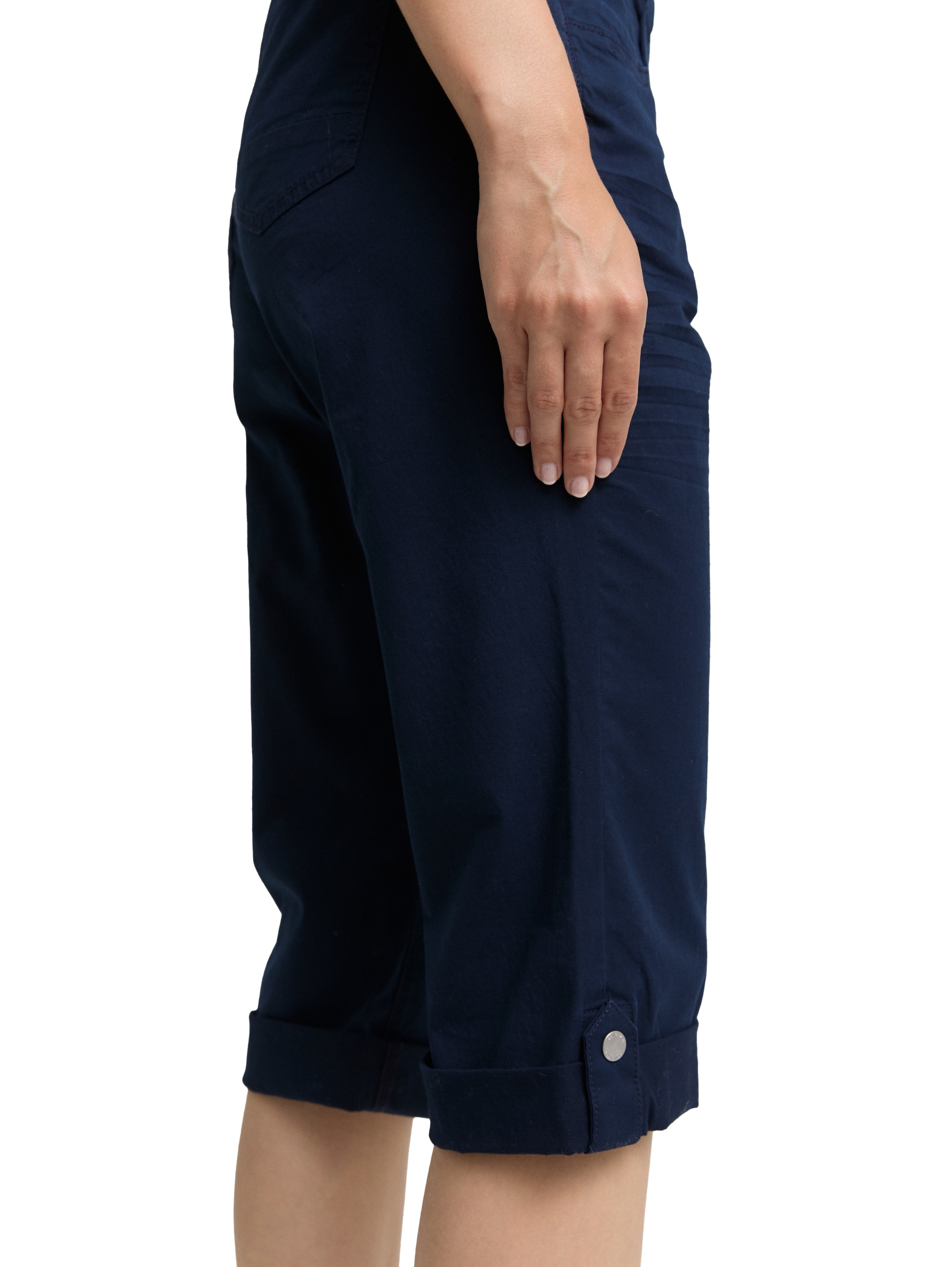 TOM TAILOR Caprihose, Sommerhose mit Streifen Muster