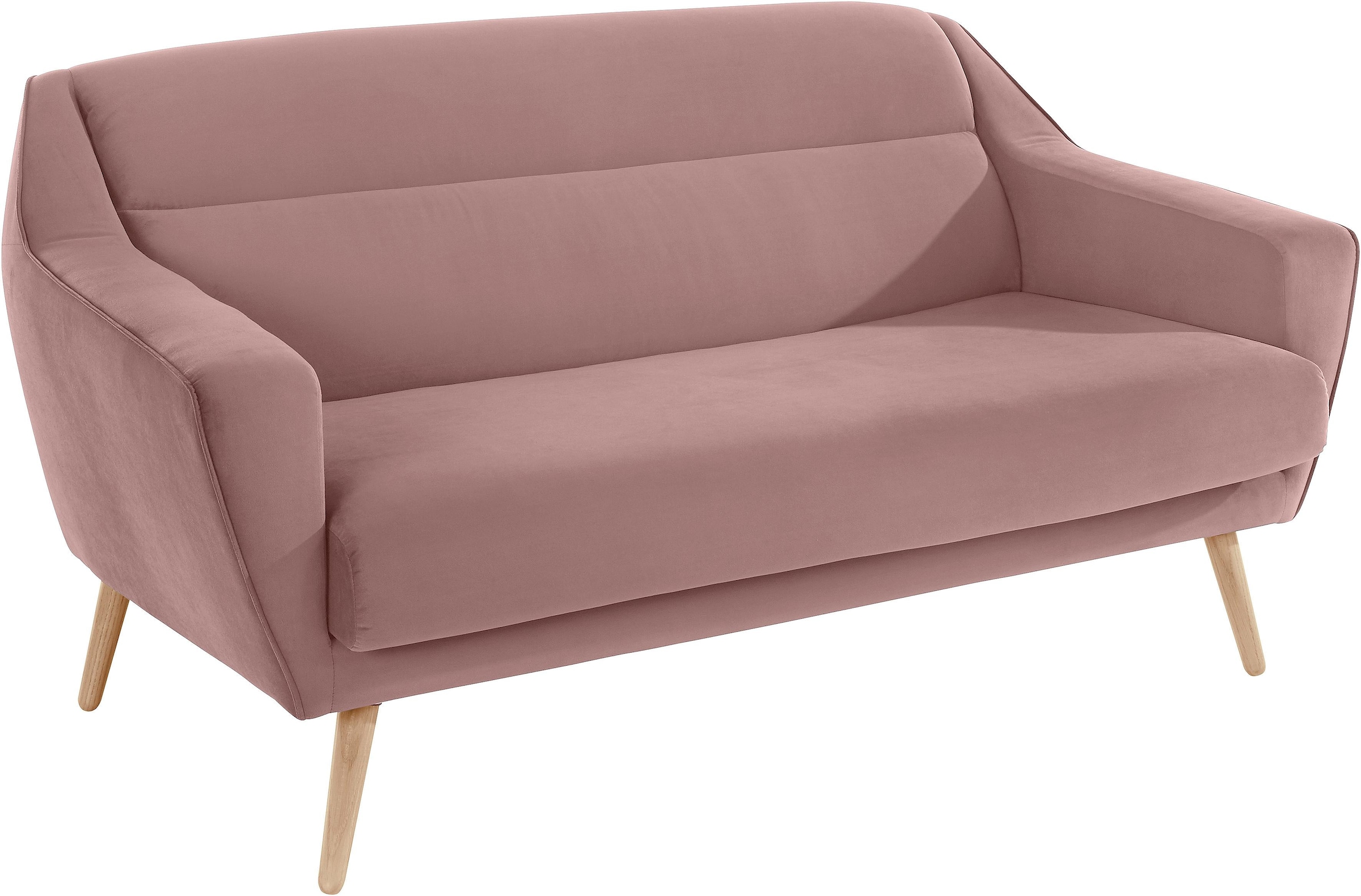 GOODproduct 3-places »Bille« mit Naht im Rückenkissen und Eiche-Beinen, Design by Morten Georgsen