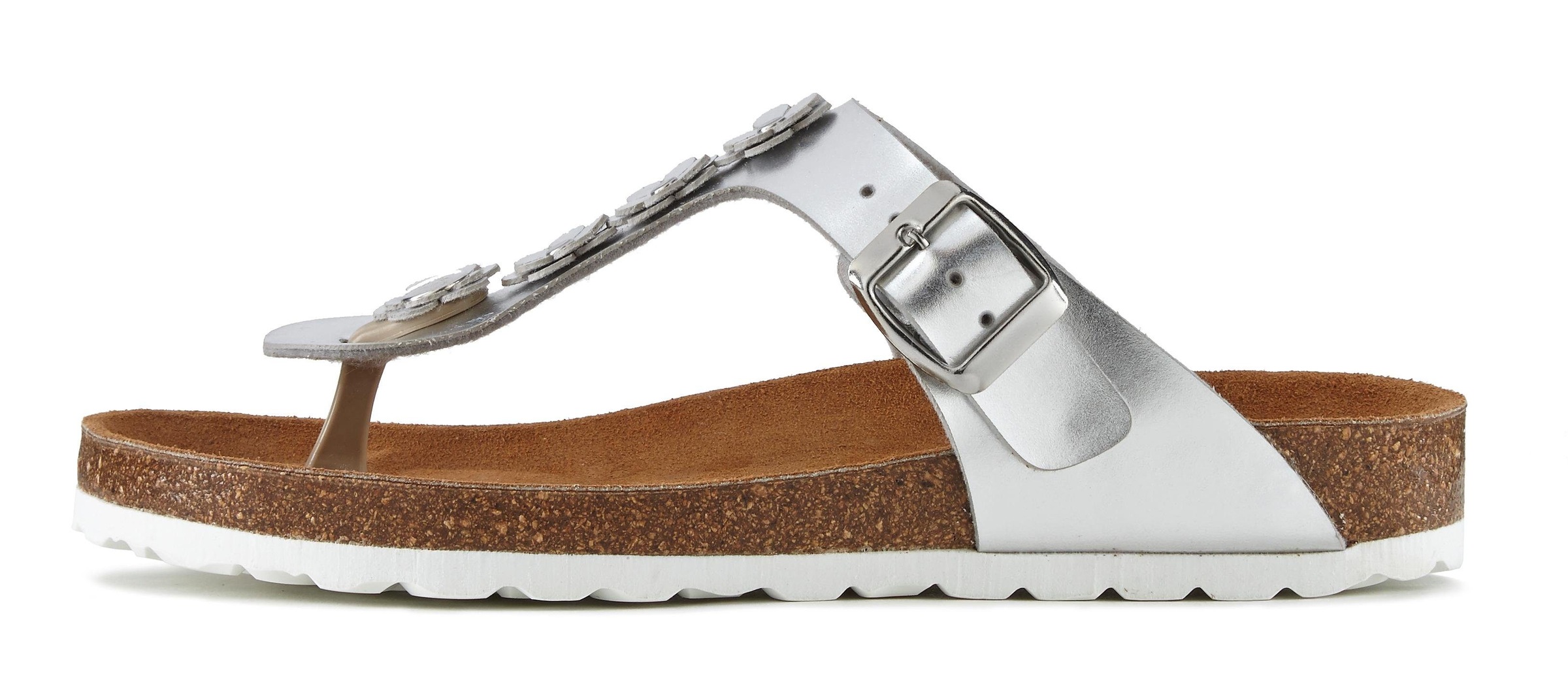 Image of LASCANA Zehentrenner, mit modischer Applikation und Korkfussbett bei Ackermann Versand Schweiz