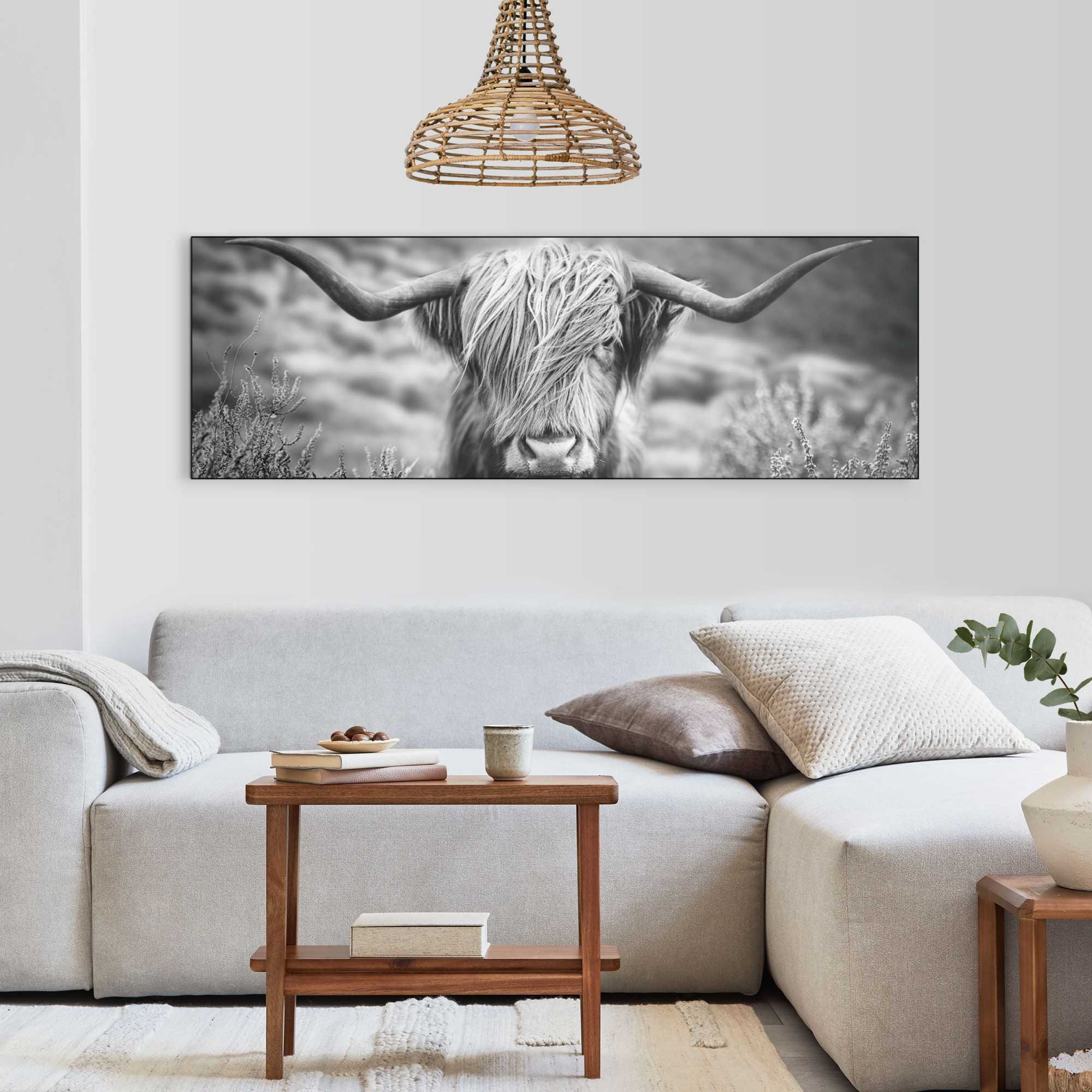 Image of Reinders Wandbild "Highlander Bulle"