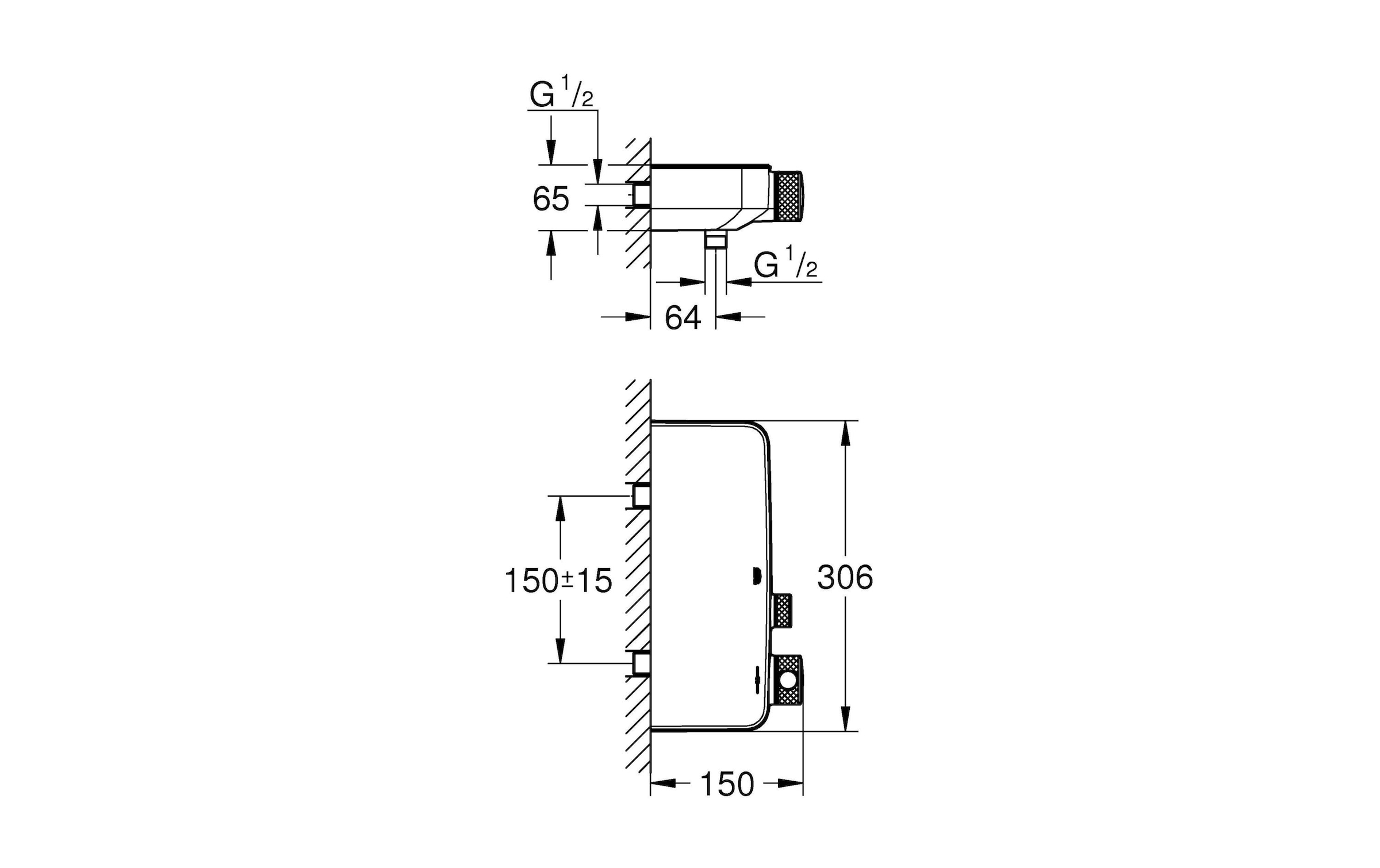 Grohe Badarmatur »Grohtherm«