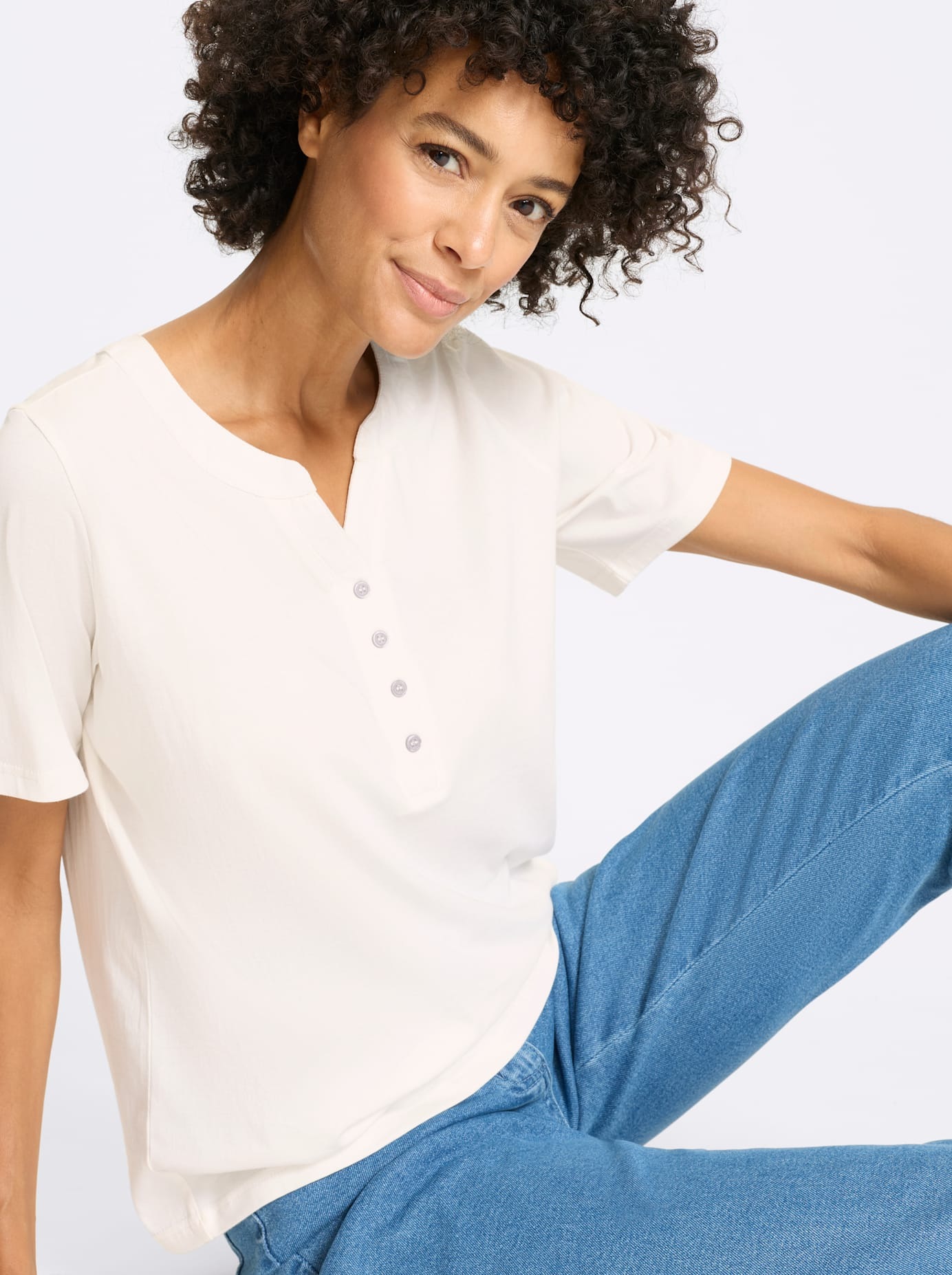 Classic Basics T-shirt à manches courtes »Kurzarm-Shirt« 1 pièces