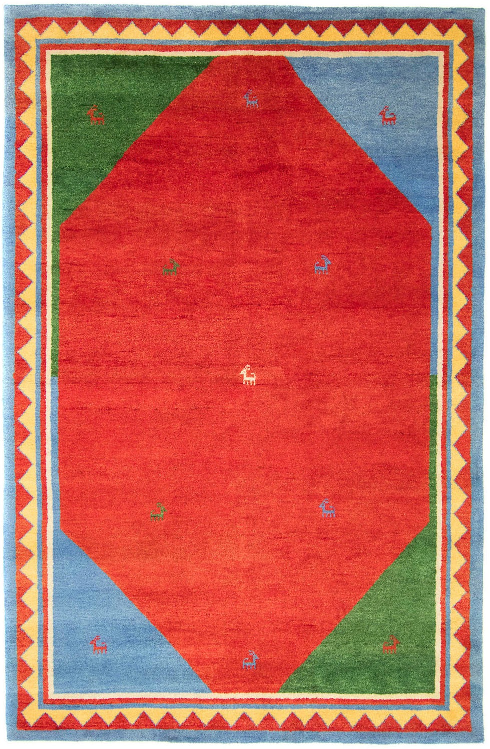 Image of morgenland Wollteppich »GABBEH DESERT«, rechteckig, 19 mm Höhe, reine Schurwolle Nomade, Wohnzimmer bei Ackermann Versand Schweiz