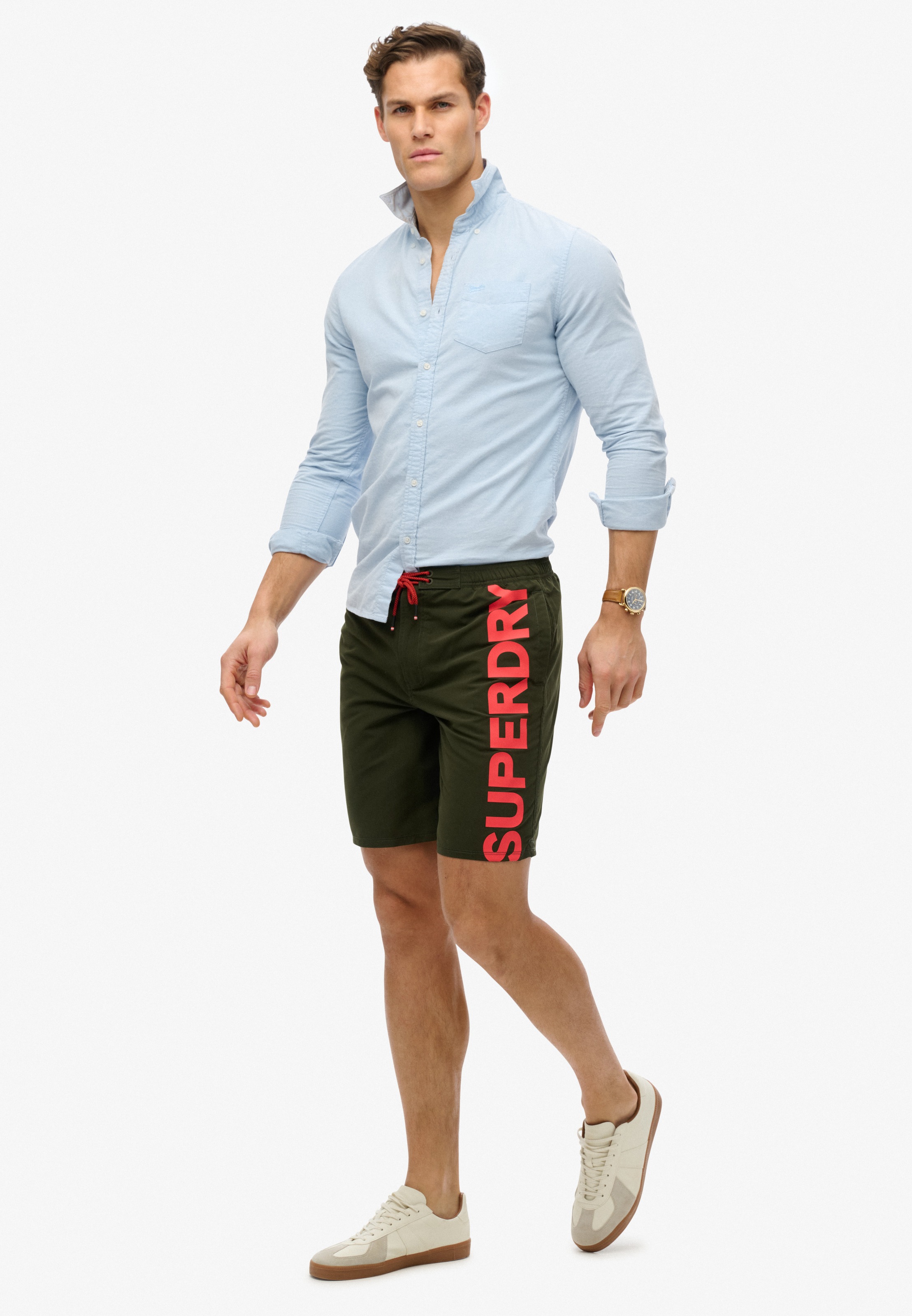 Superdry Badeshorts »CLASSIC 19 LOGO BOARDSHORT«