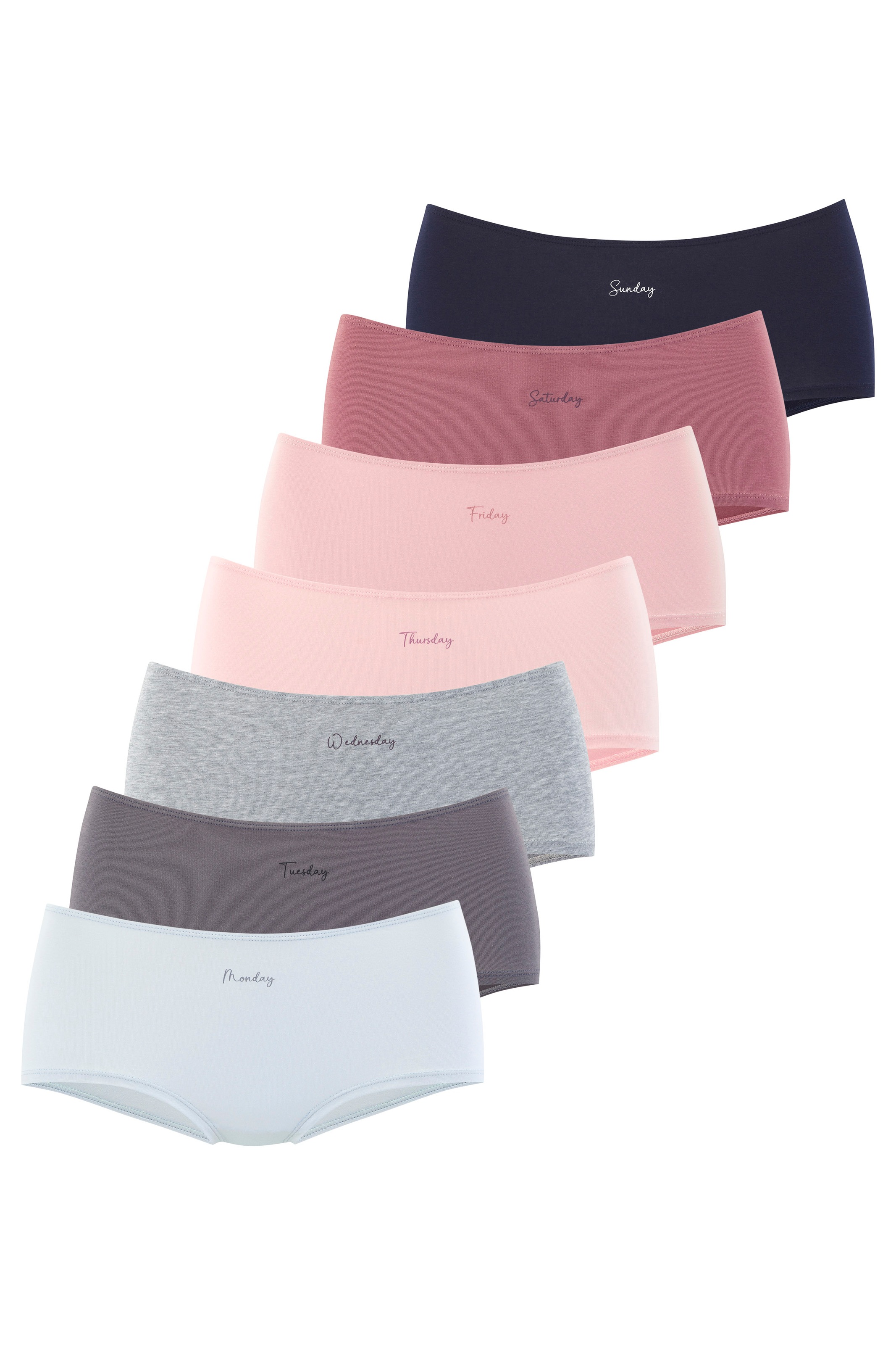 Image of Vivance Panty Packung, 7er-Pack, 7 Stk. Angenehm elastische Baumwollqualität