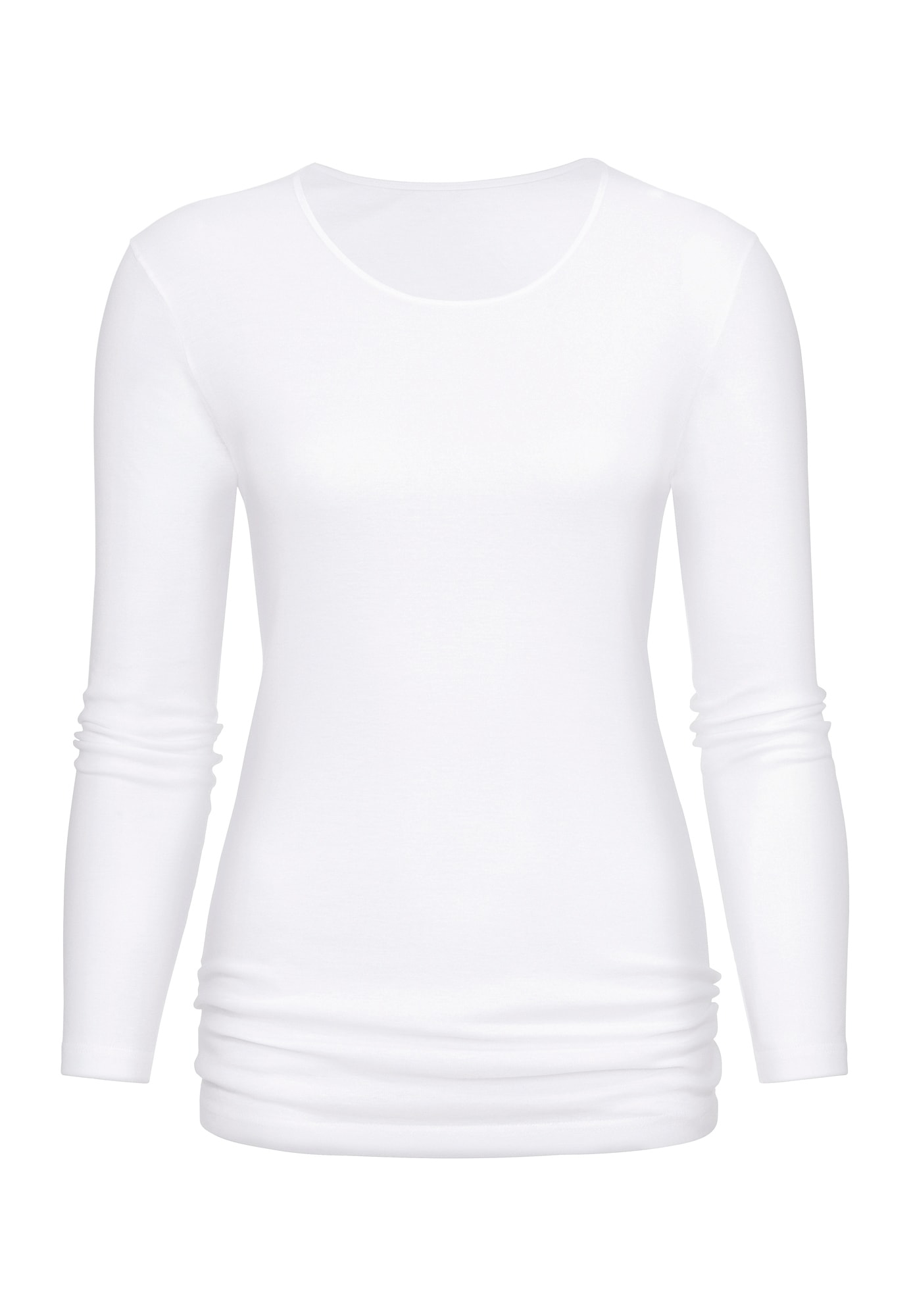 Mey Langarmshirt »NOBLESSE«, Ohne auftragende Seitennähte