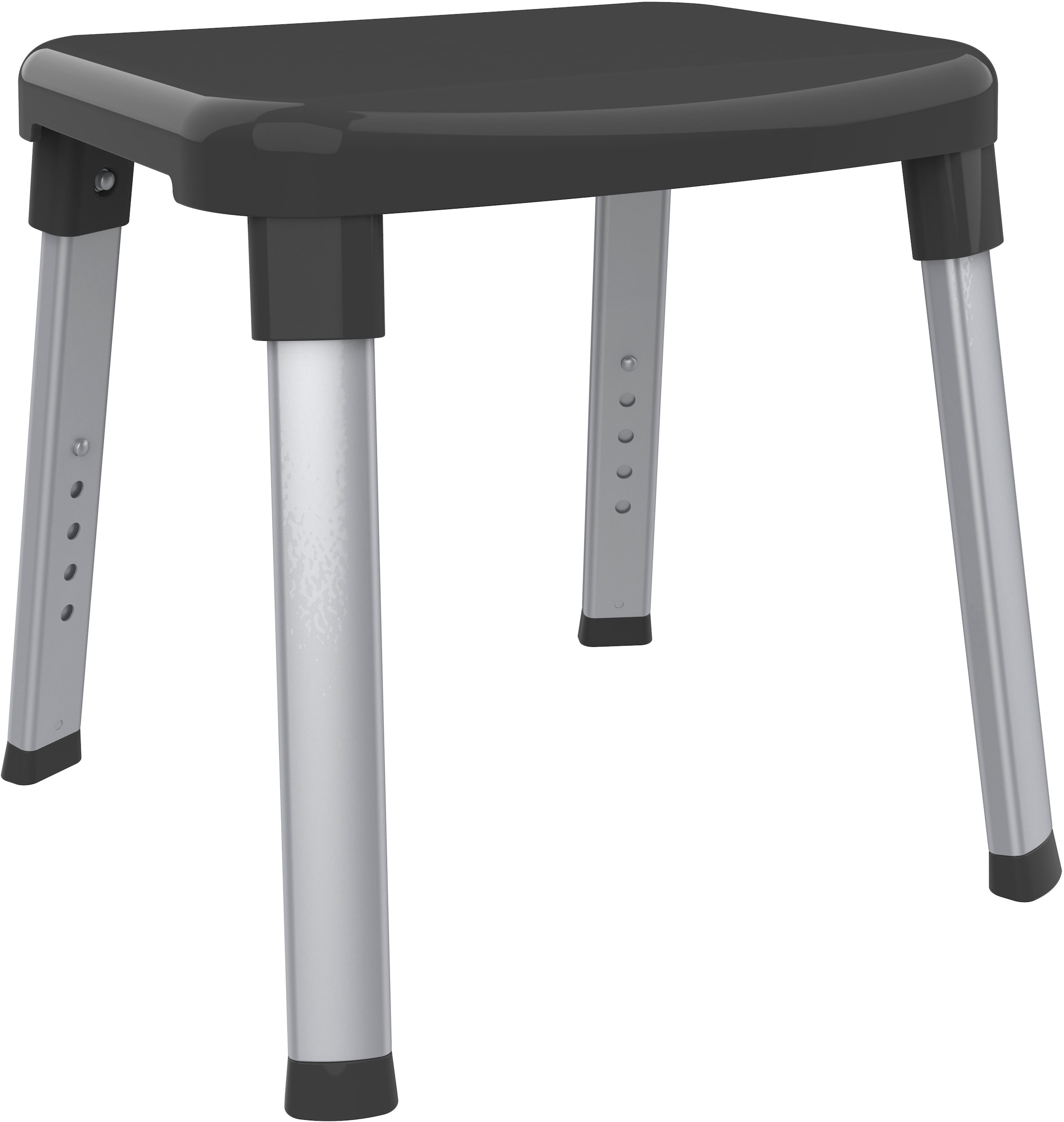 Bischof Tabouret de douche et de bain »Splash« belastbar bis 150 kg rutschfester Stand, TÜV/GS geprüft