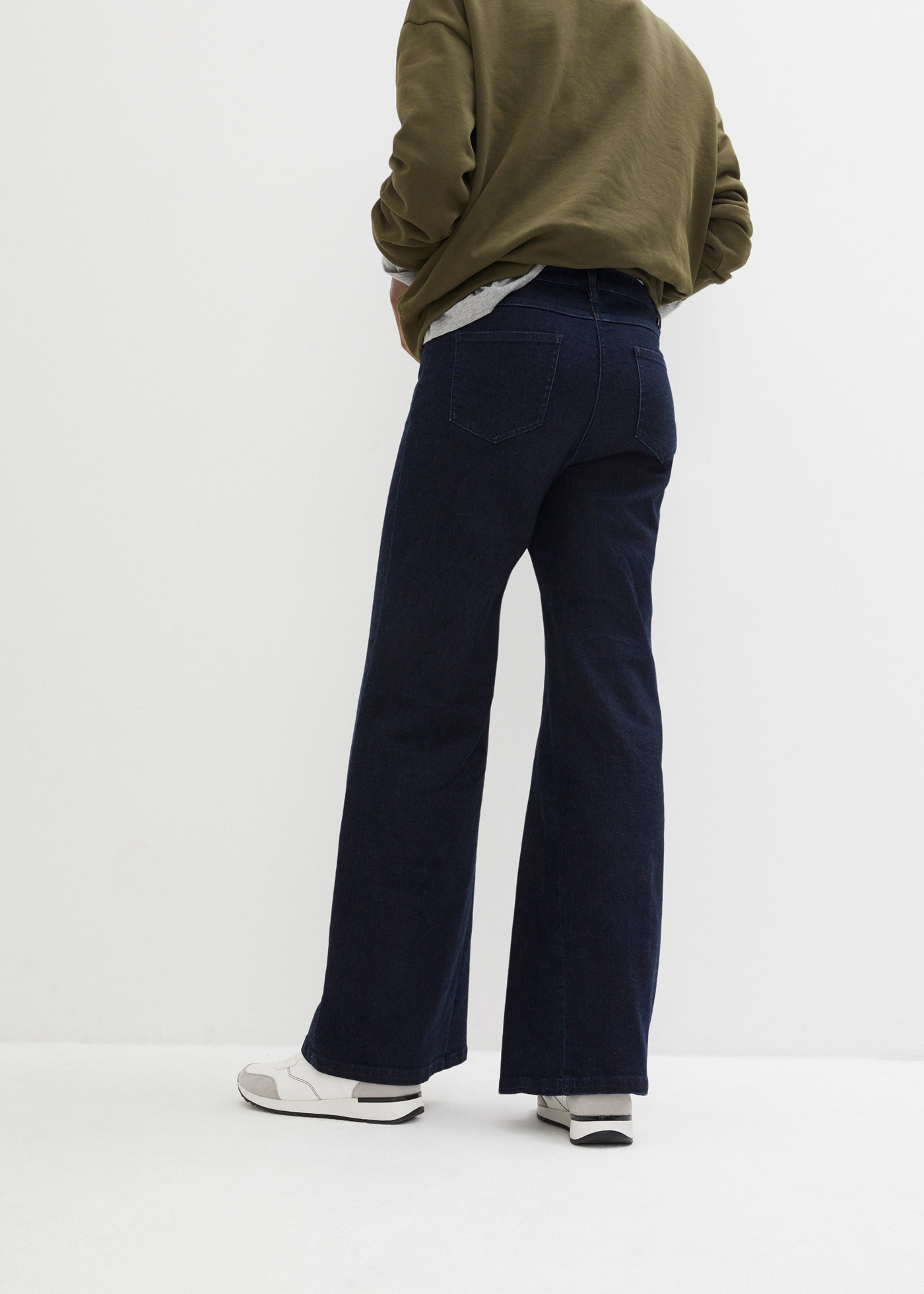 bonprix Jeans large Regular Fit, mit Elasthan-Anteil, mit Bequembund