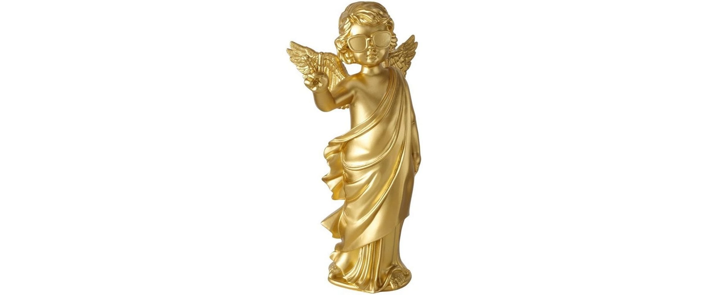 Image of BOLTZE Weihnachtsfigur "Boltze Dekofigur Goldiva"