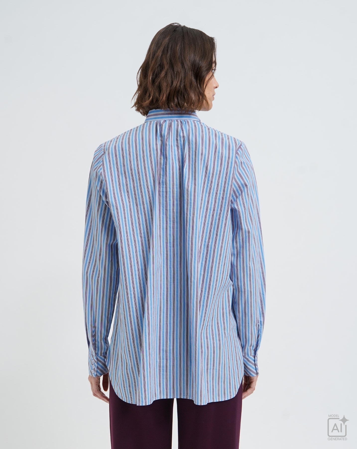 Smith & Soul Blouse chemise Avec cravate assortie