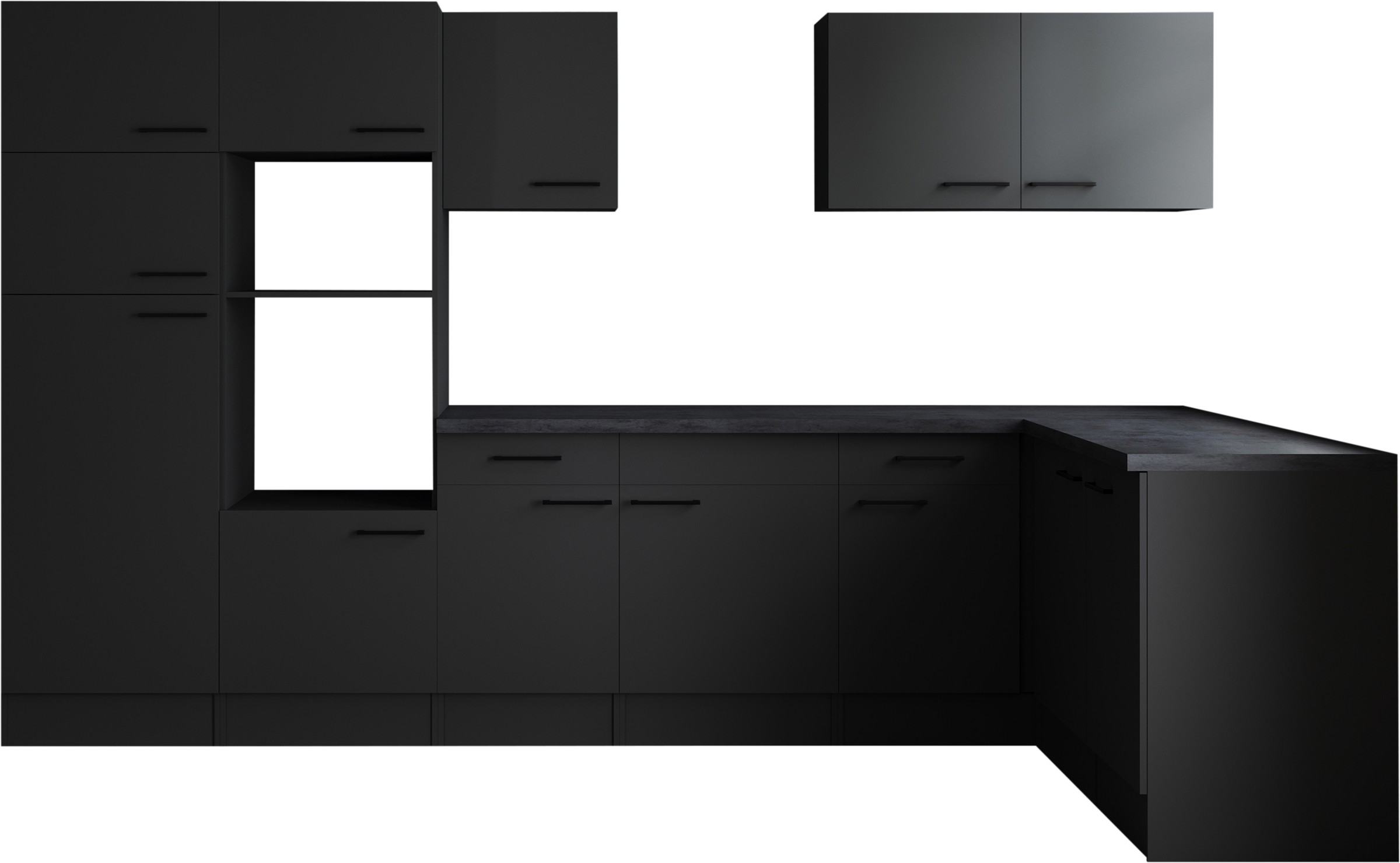 RESPEKTA Cuisine d'angle »Oliver« largeur 340 cm, hauteur de travail 90 cm, en configuration exclusive pour OTTO