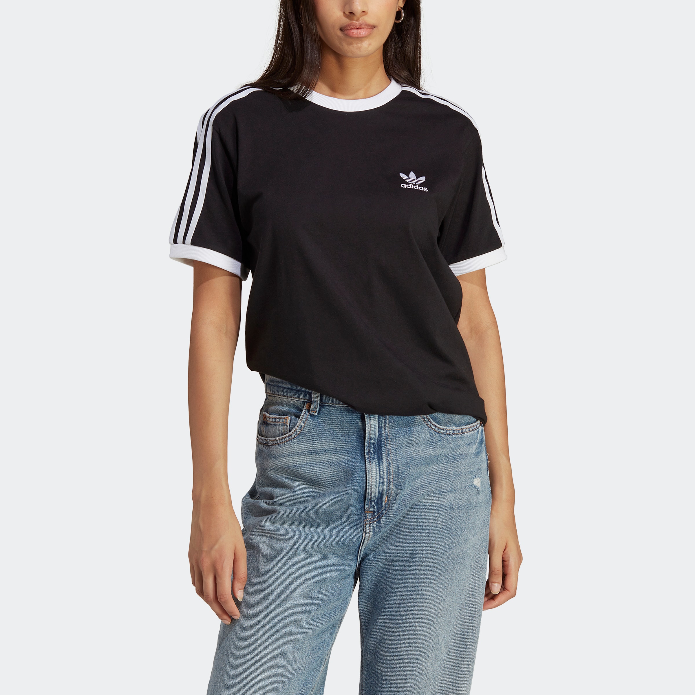 CLASSICS bestellen ♕ adidas T-Shirt »ADICOLOR versandkostenfrei 3-STREIFEN« Originals