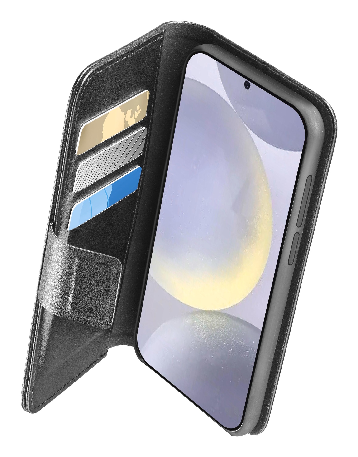 Cellularline Handyhülle »Book Agenda 2 Case für Samsung Galaxy S25« Backcover, Schutzhülle, Handyschutzhülle, Case, Schutzcase, stossfest