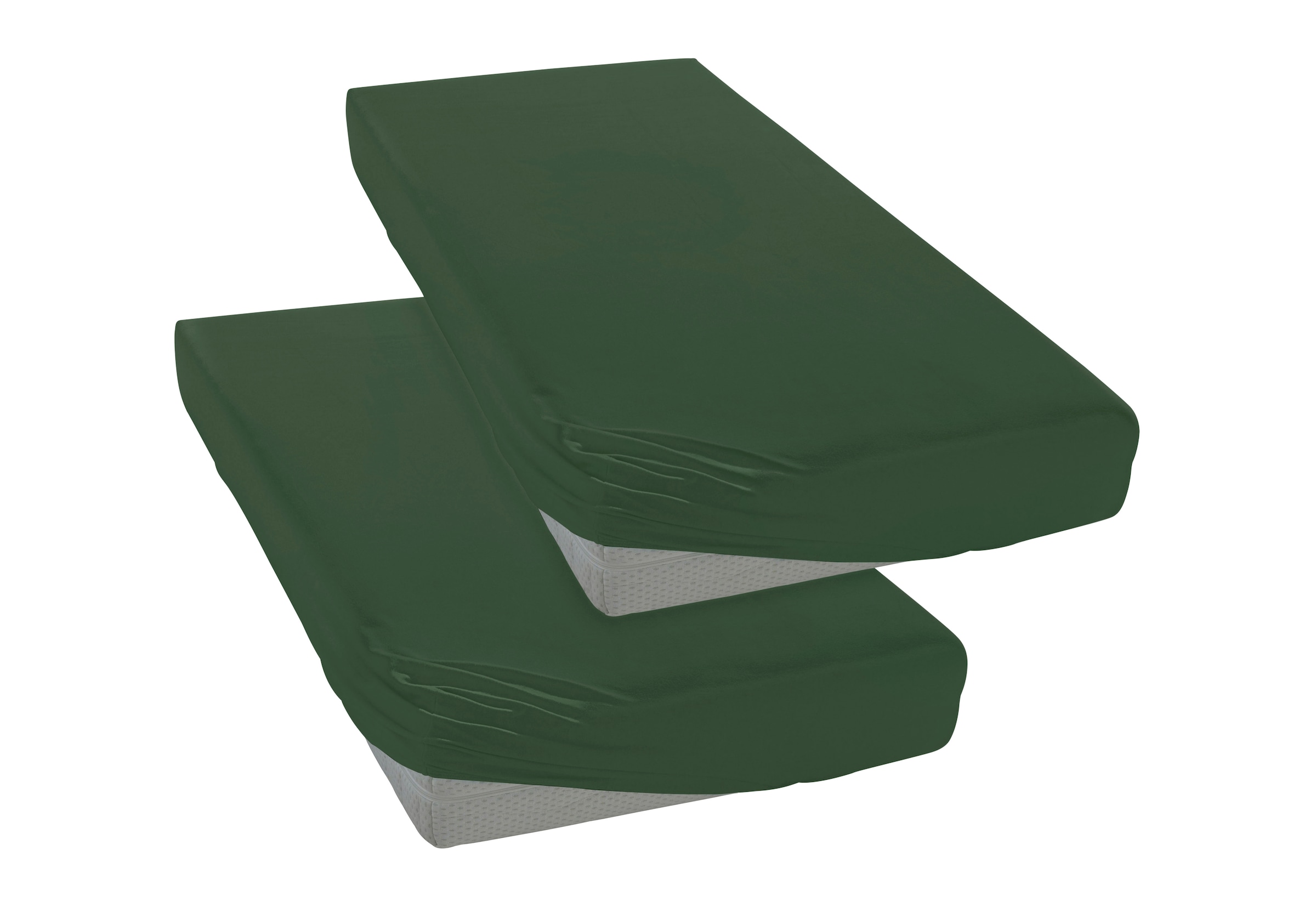 my home Spannbettlaken »PHYSALIS« 100% Baumwolle, Matratzen bis 18 cm Höhe, Bettlaken, Spannbetttuch