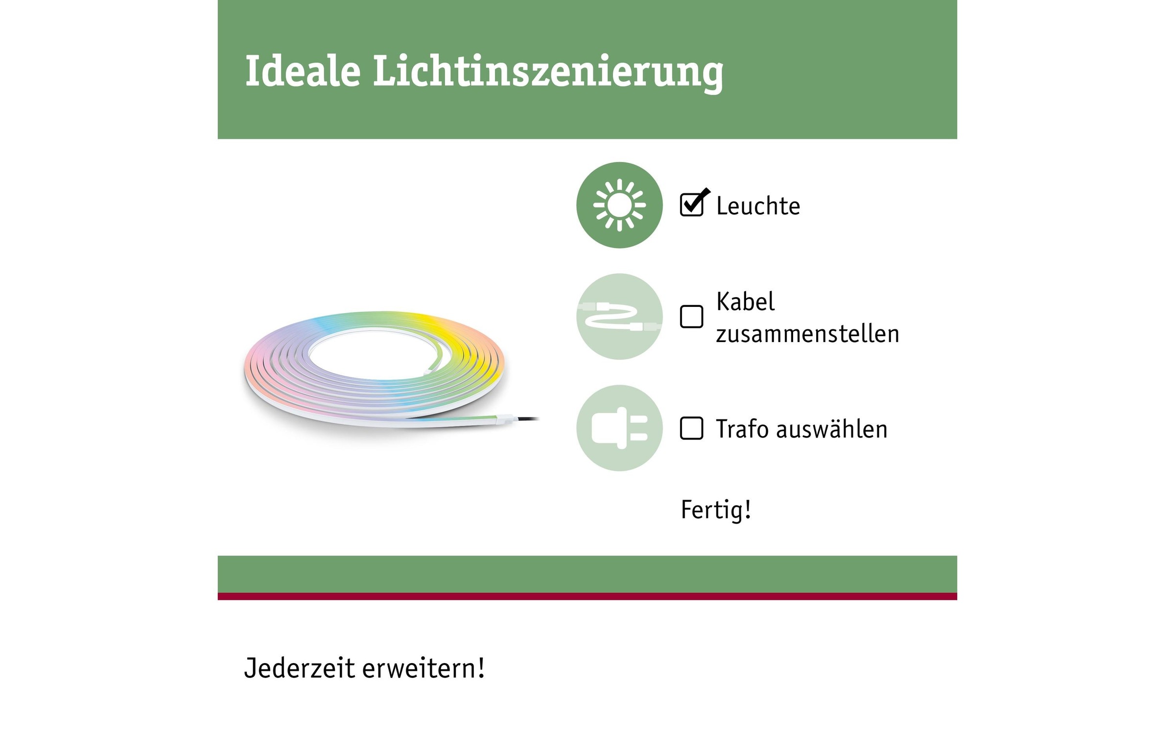 Paulmann LED-Streifen »Smart Home Plug«