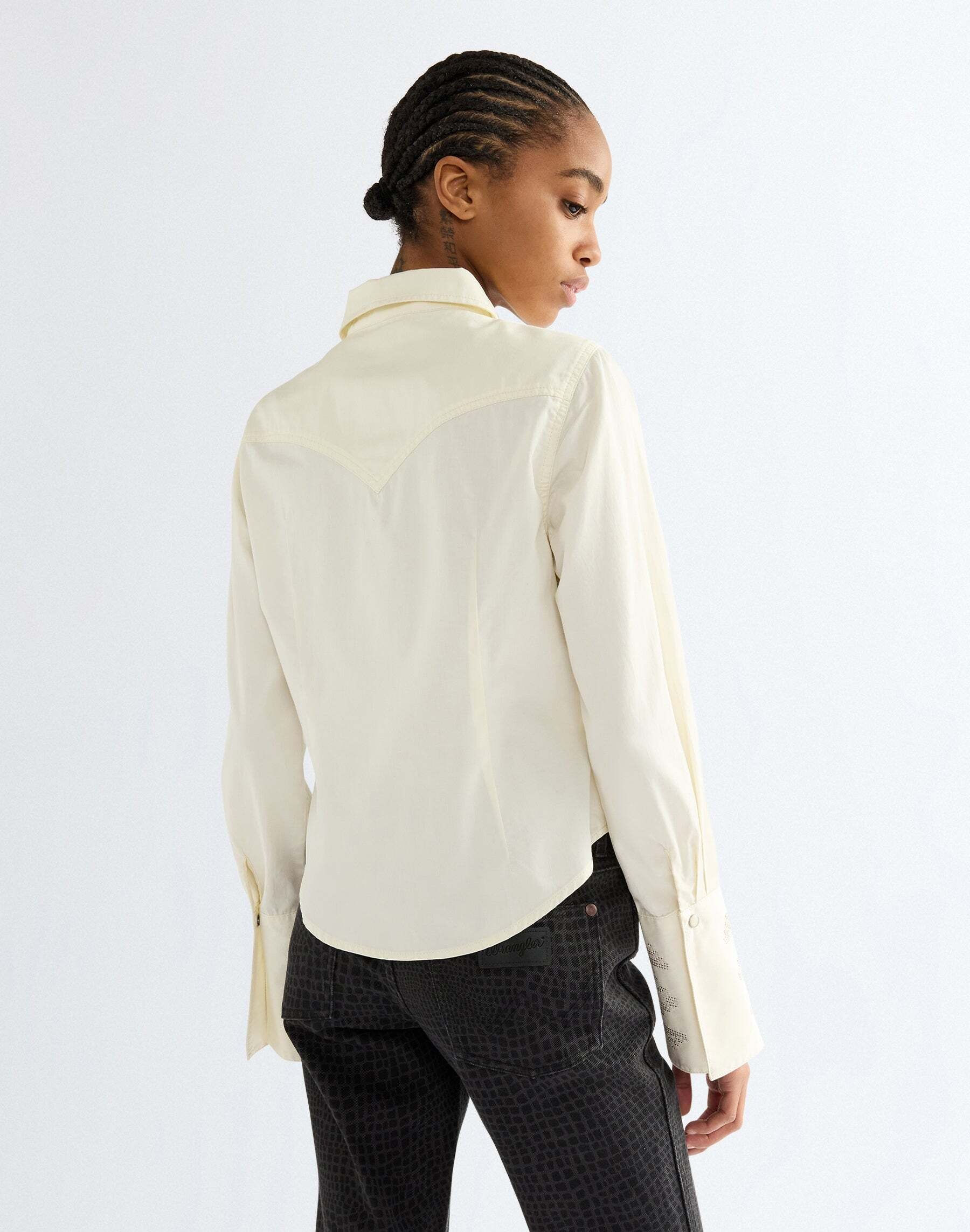 Wrangler Langarmbluse »WRANGLER Langarmbluse Bell Western Slim«