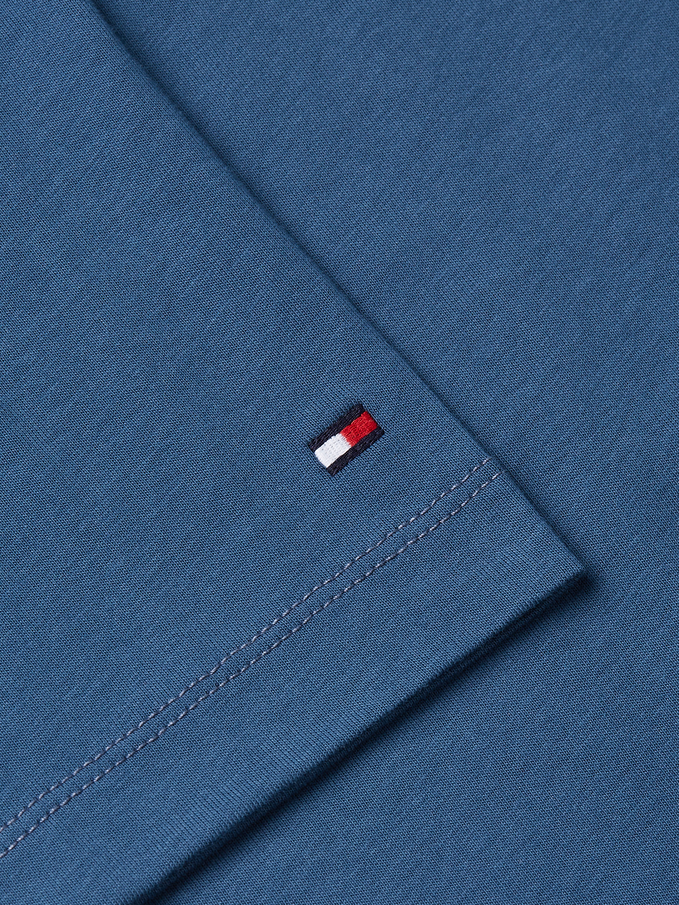 Tommy Hilfiger T-shirt »SCRIPT LOGO TEE« mit aufgesticktem Logo