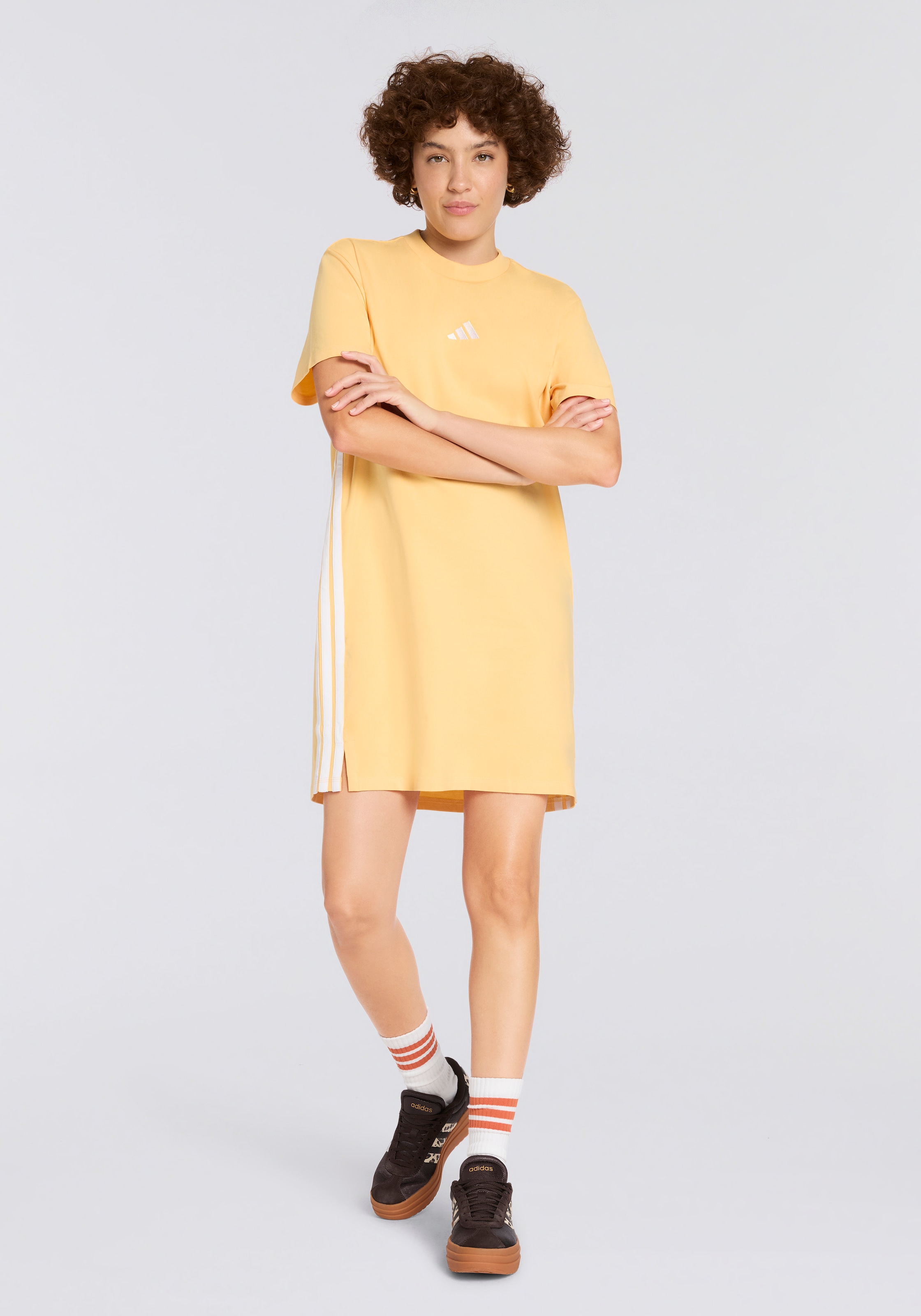 adidas Performance Funktionssocken »3-STREIFEN ESSENTIALS CUSHIONED CREW 6ER-PACK« 6 Paar tlg.