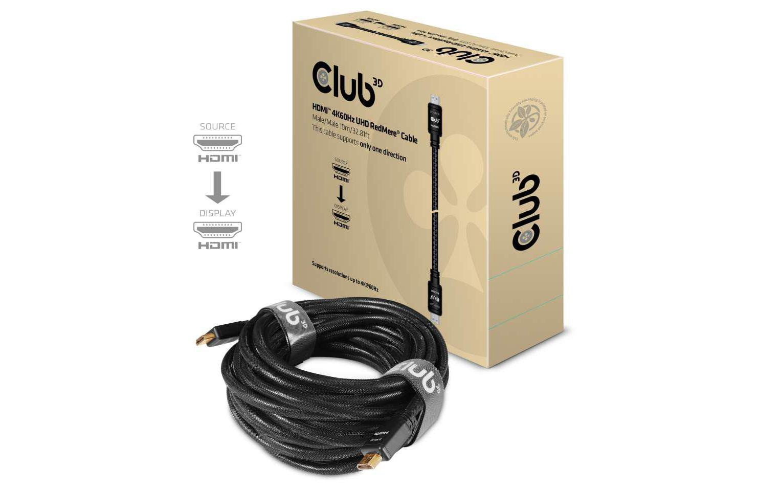   HDMI-Kabel »Club 3D Club 3D Kabel HDMI 2.0 4K60Hz UHD R«
