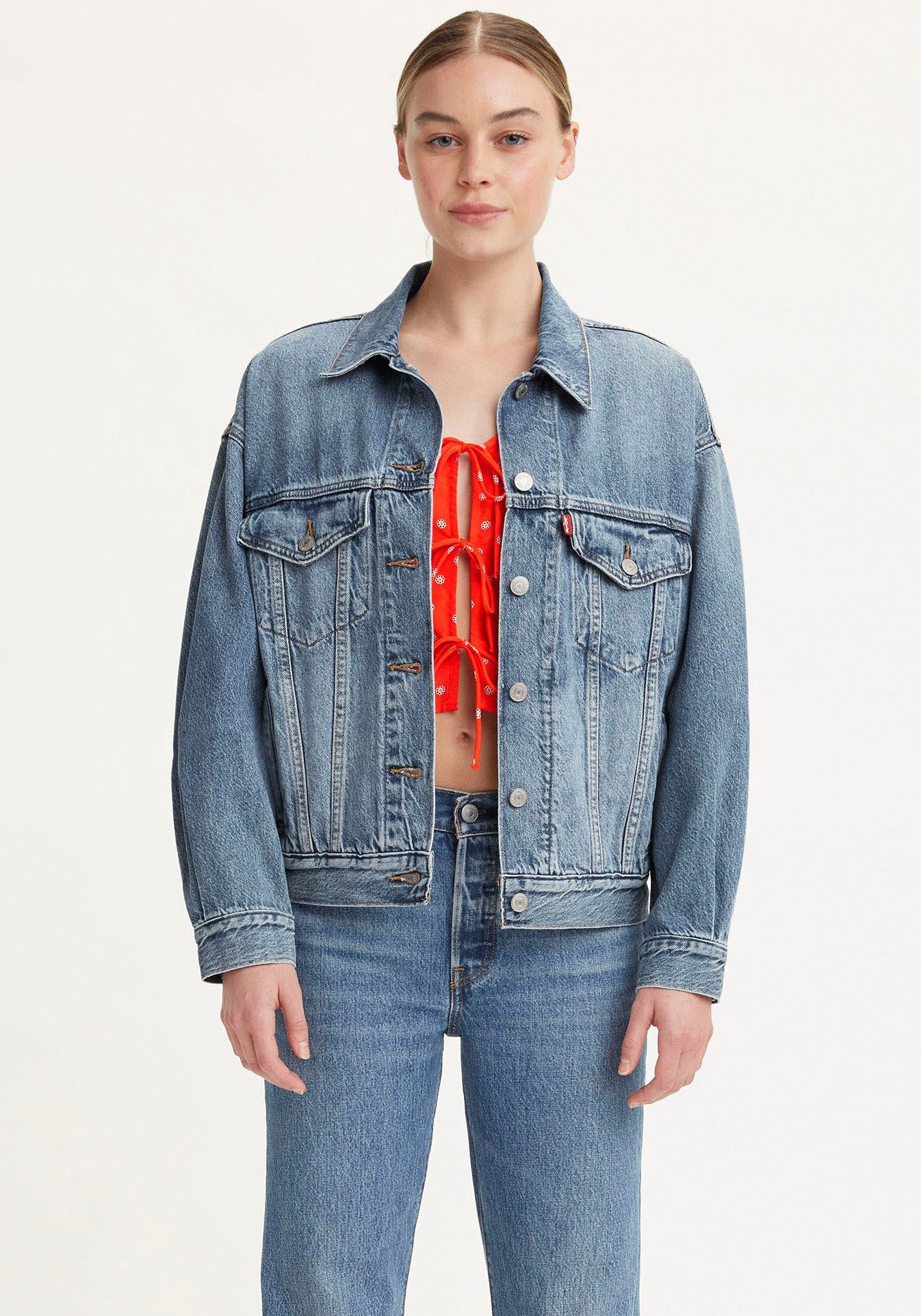 Image of Levis Jeansjacke "90S TRUCKER" mit Umlegekragen