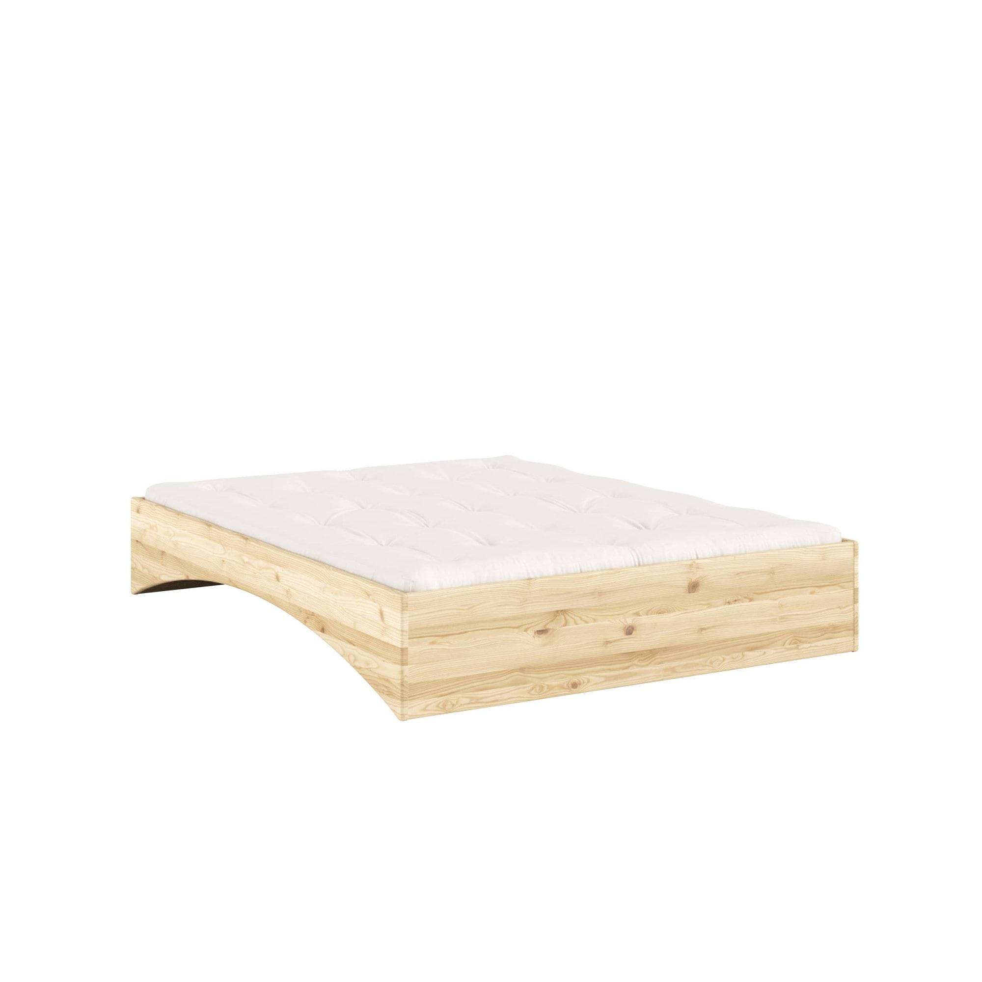 Karup Design Sommier »Orbit Bed, Massivholzbett, Futonbett, FSC®-zertifiziertem Massivholz« L/H/P env. 144/164/184x35x205 cm,  plusieurs tailles, sommier inclus, sans matelas, fabriqué en Europe