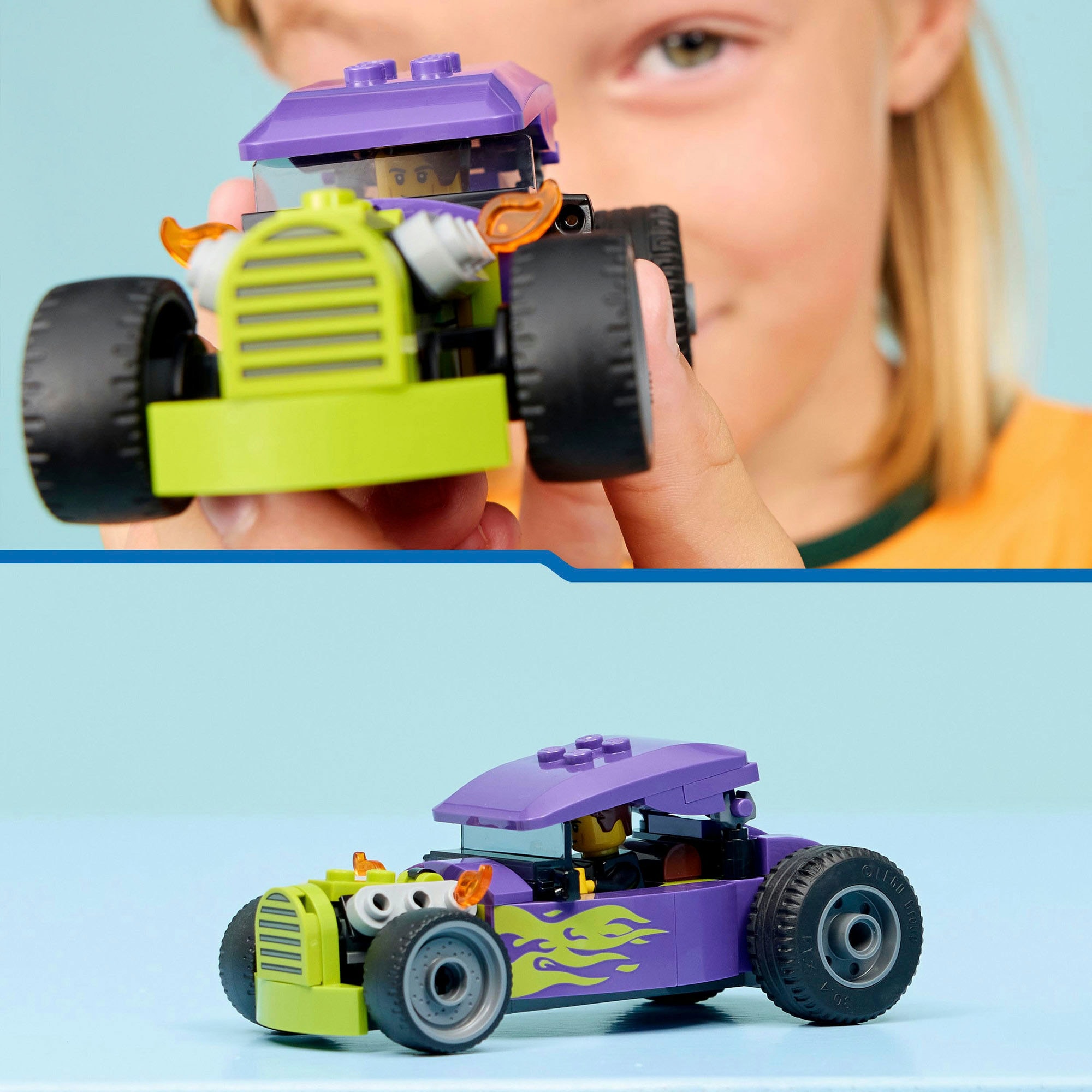 LEGO® Pions de construction »Hot Rod (60485), LEGO City« Made in Europe