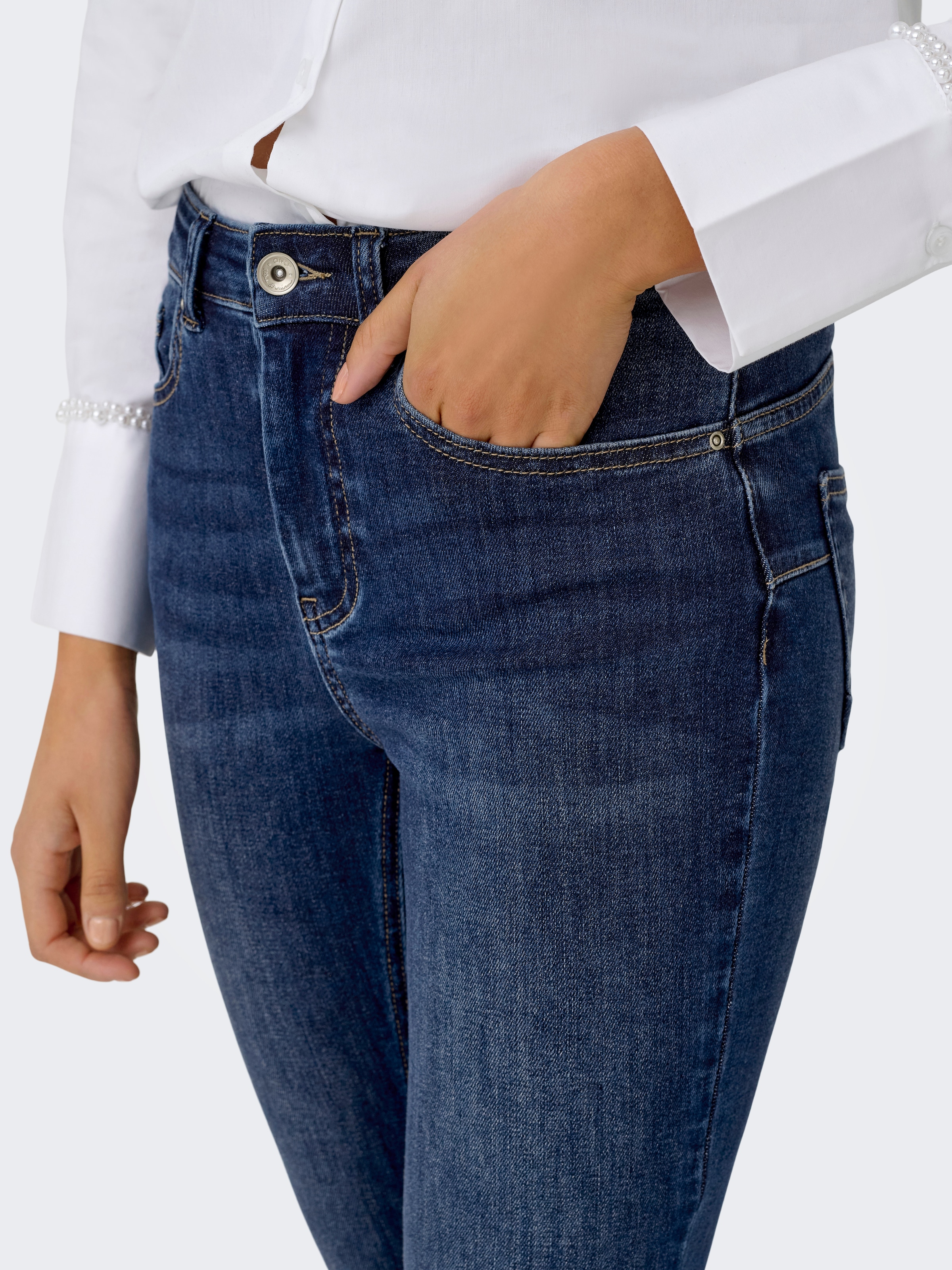 ONLY Jeans skinny »ONLLULU HW SKINNY PUSH UP MAS090 BF DNM«