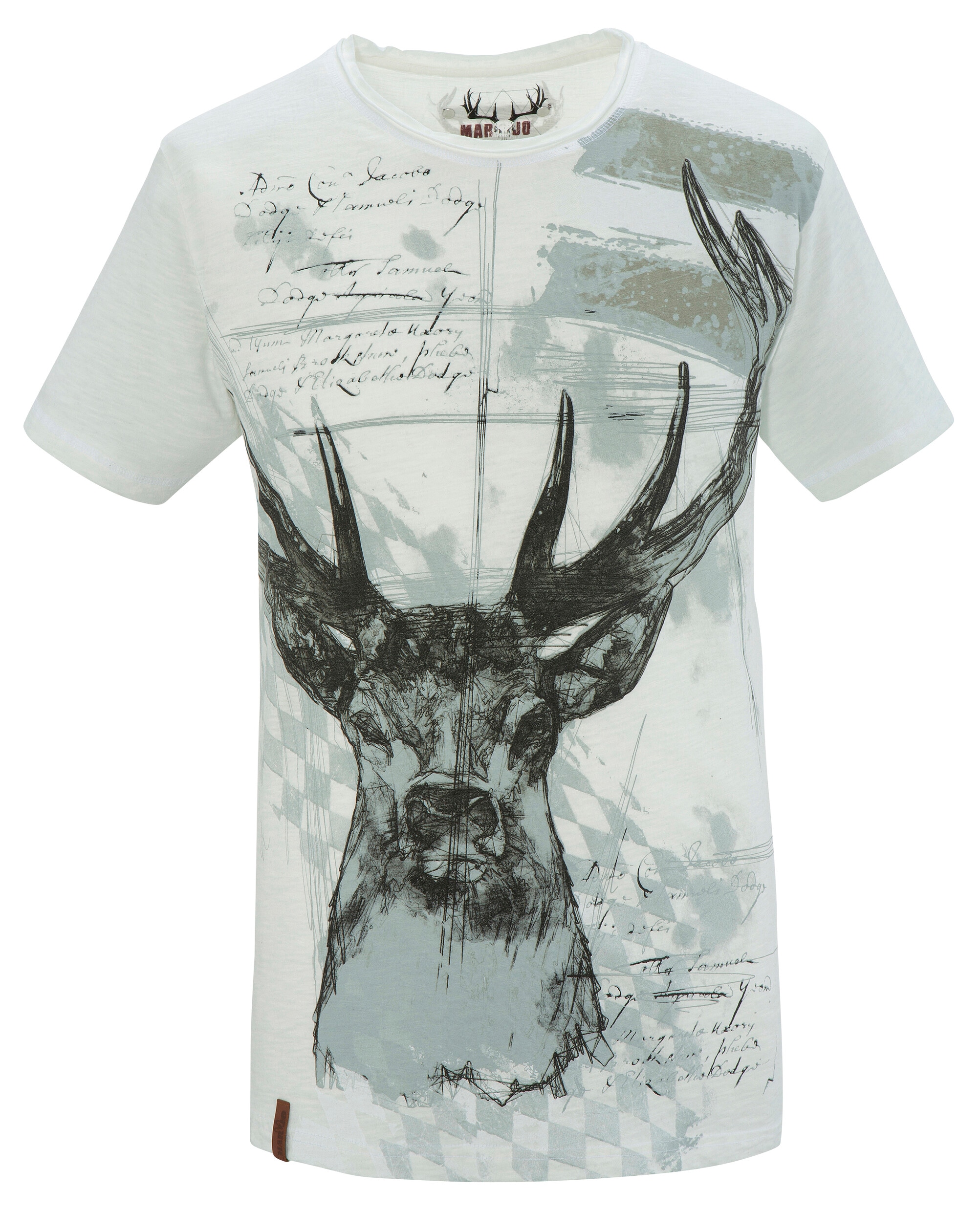 Image of MarJo Trachtenshirt, Herren, mit Print vorne bei Ackermann Versand Schweiz