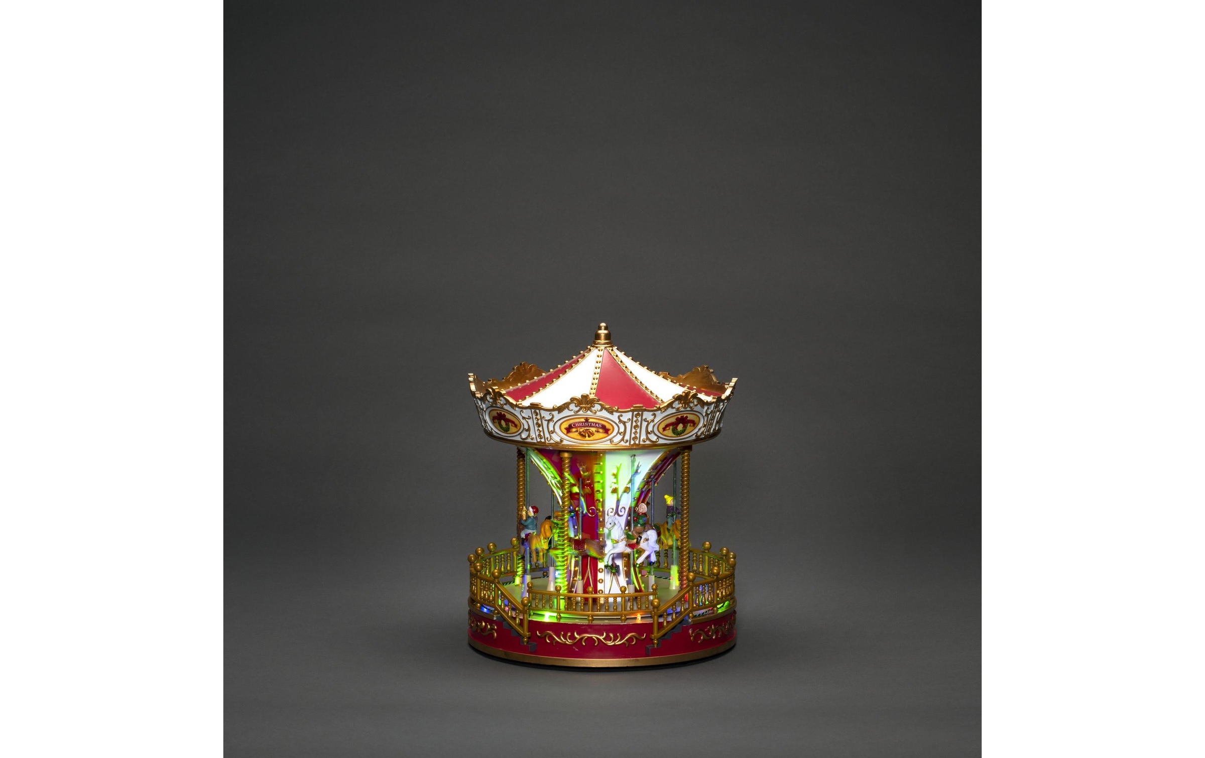 KONSTSMIDE Figurine décorative LED »Szenerie Karussell mit Musik«