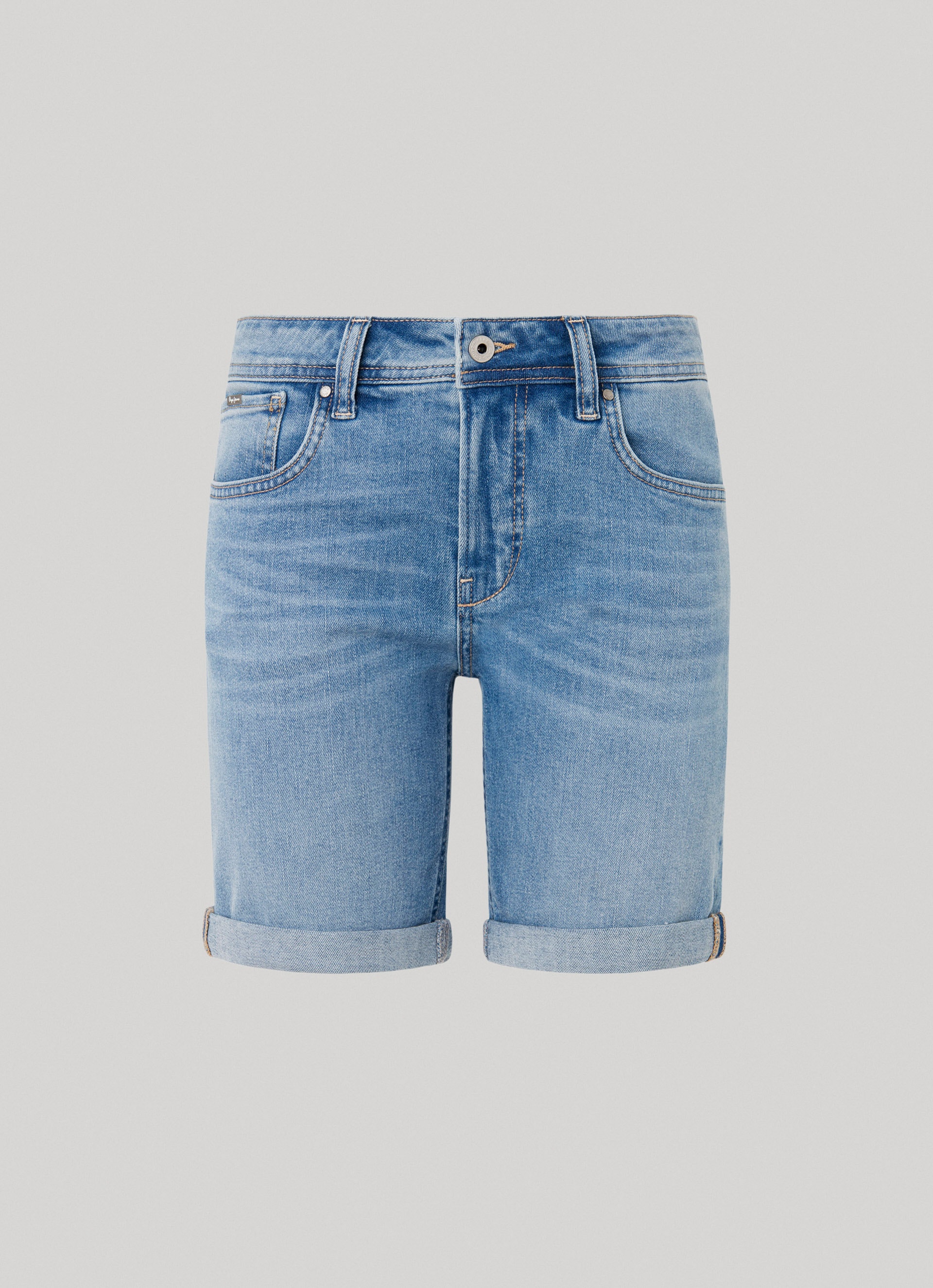 Pepe Jeans Slim-fit-Jeans »Shorts SLIM SHORT MW«