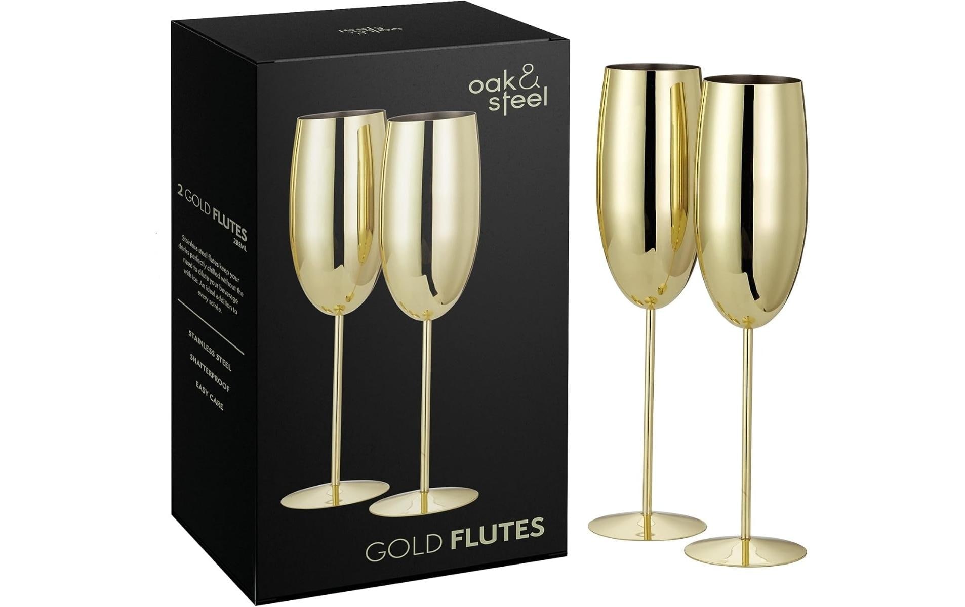   Sektglas »Oak & Steel 285 ml, 2 Stück«