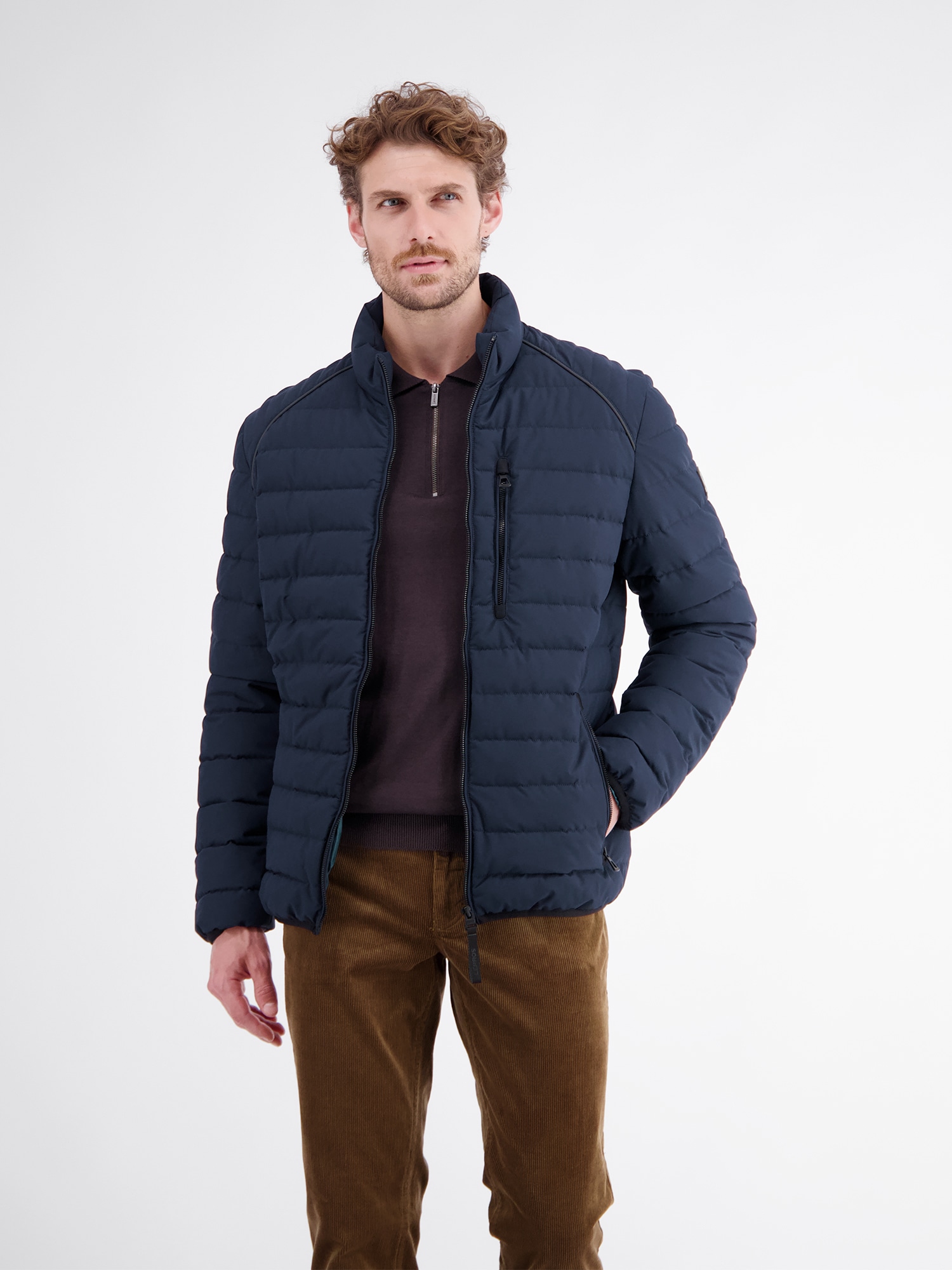 LERROS Blouson »Leichter und modischer Steppblouson mit wärmender Füllung« ohne Kapuze