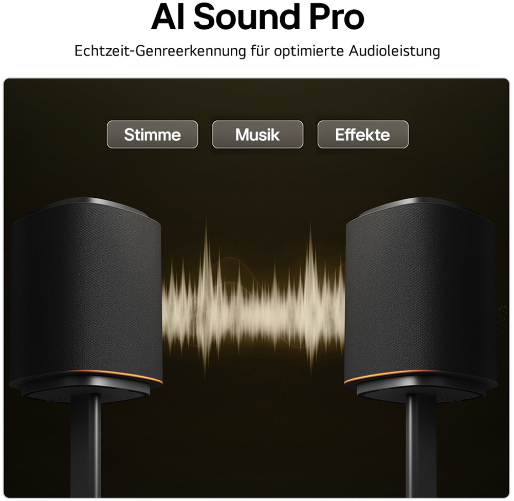 LG Haut-parleur »Sound Suite M7« 2.1 ( connexion TV sans fil | contrôle par application 100 W) unterstützt Dolby Atmos FlexConnect-Technologie