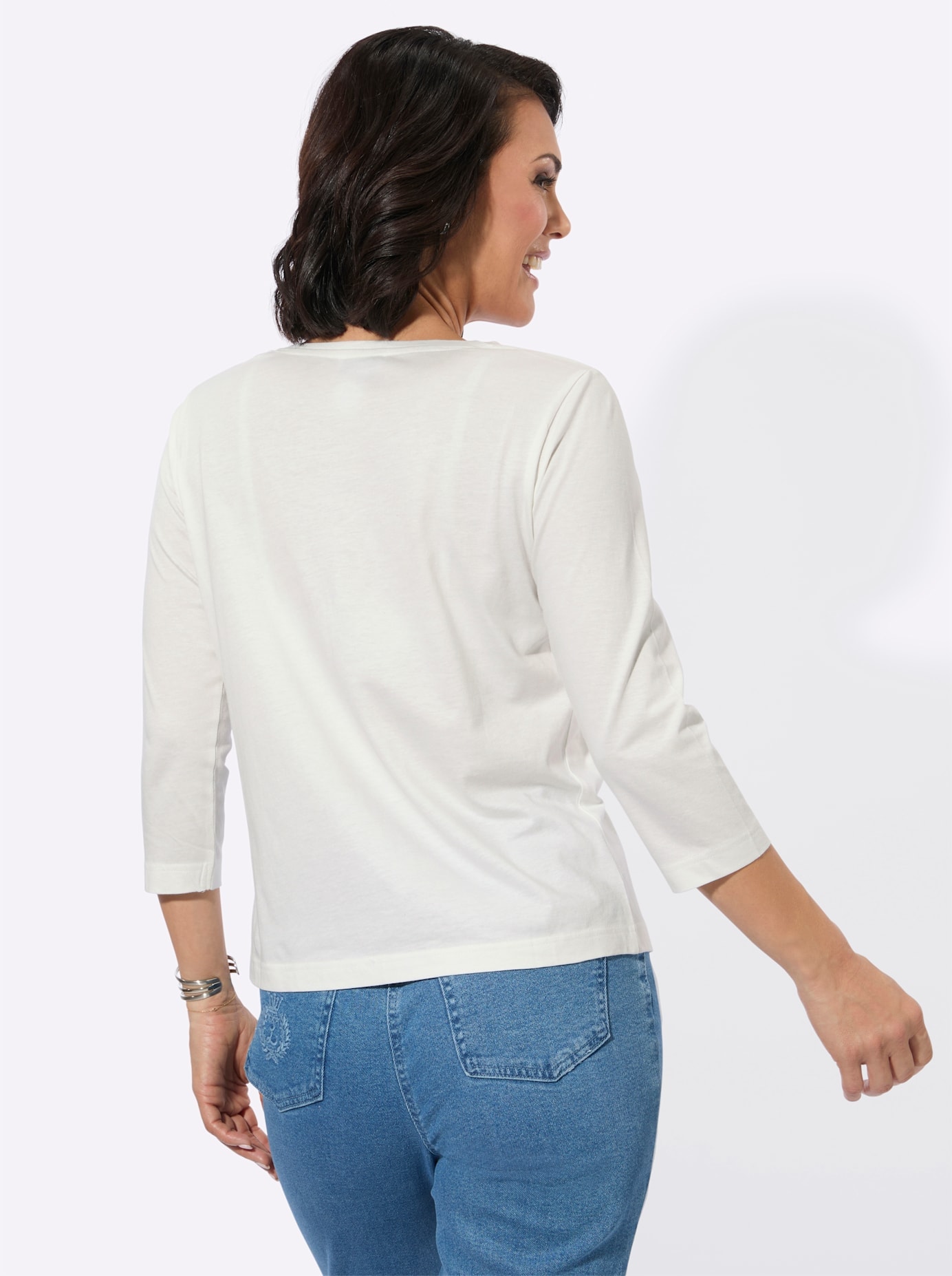 Casual Looks T-shirt à manches 3/4 »Rundhals-Shirt« 1