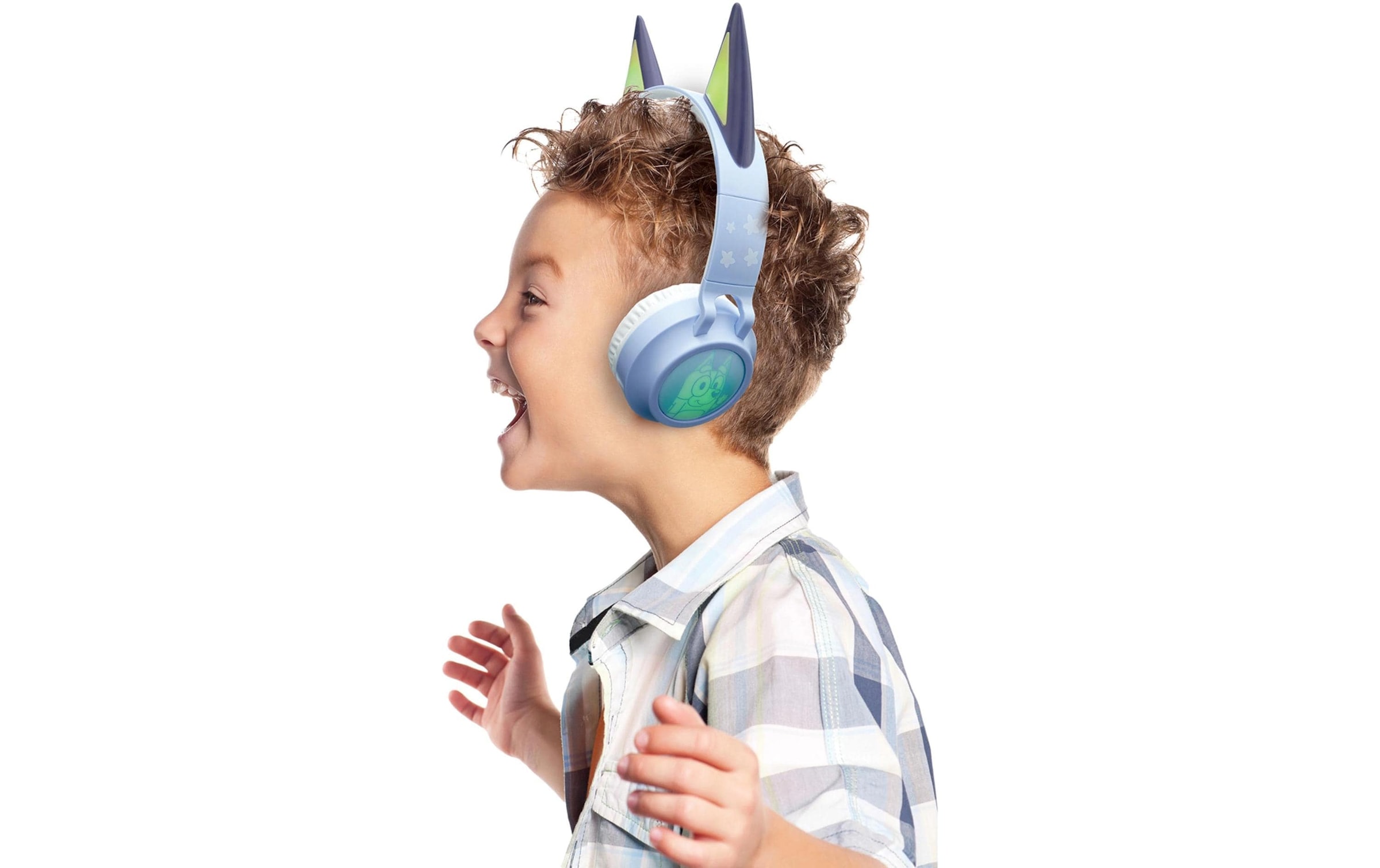 Lexibook® Écouteurs Bluetooth »3D Bluey Bluetooth«