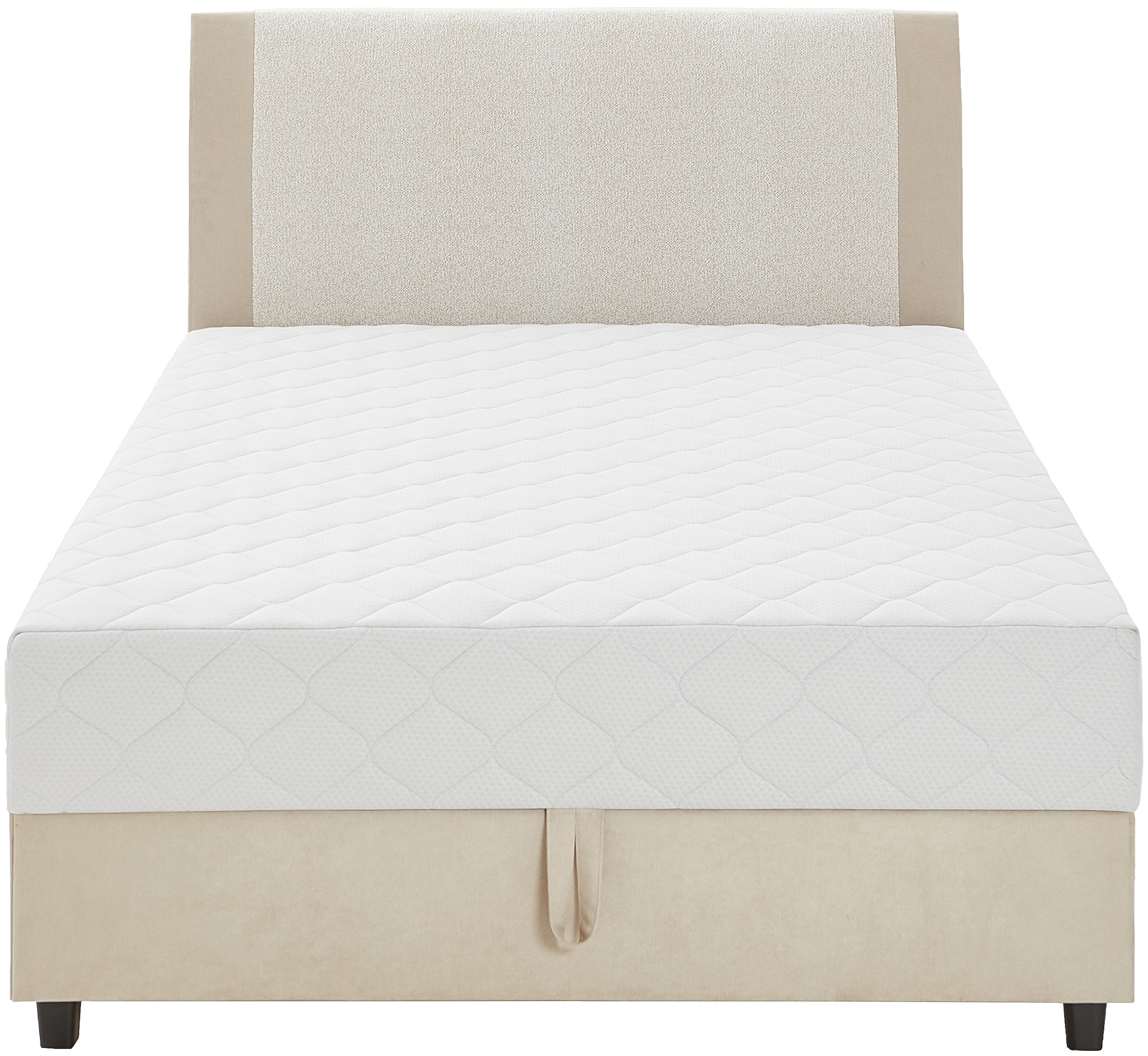 ATLANTIC home collection Boxbett »Borgholm« mit Taschen-Federkernmatratze, Bettkasten und Absetzung im Kopteil