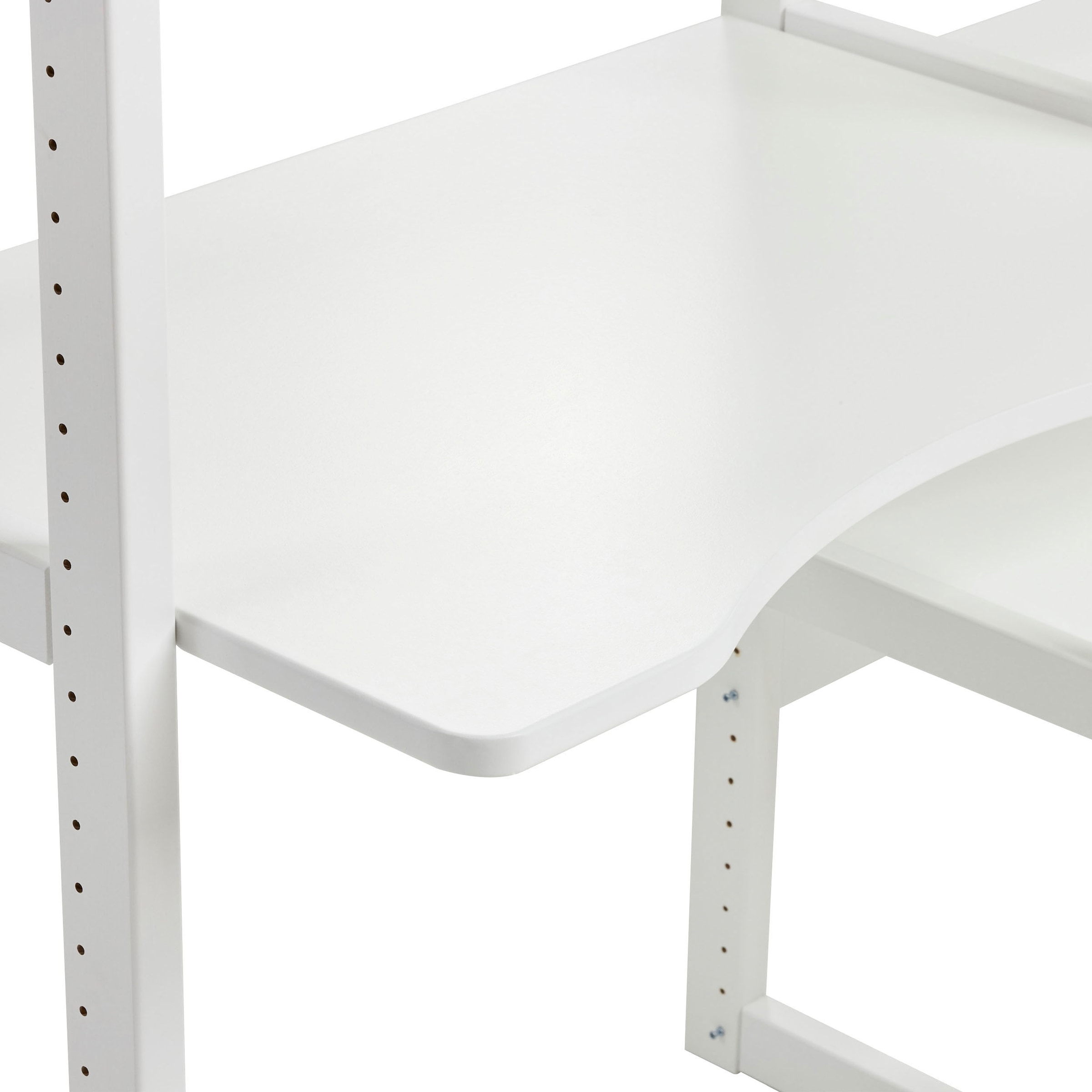 Hoppekids Jugendzimmer-Set »STOREY«, (Set, 13 tlg., Bett, Schreibtischplatte, 4 Einlegeböden, 4 Stützelemente, Rollrost), mit Bett, Schreibtisch & Regal, 2 Grössen