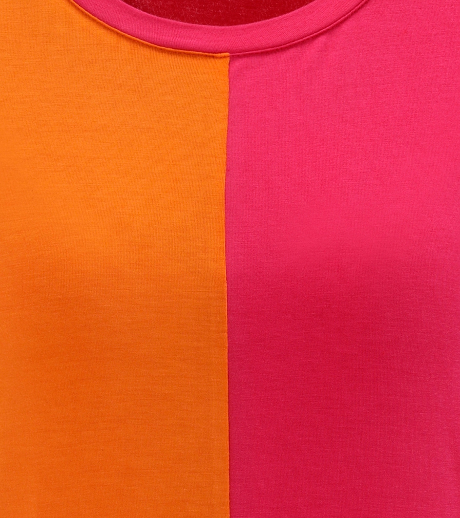 Aniston SELECTED T-Shirt, mit trend- und farbstarken Colorblock